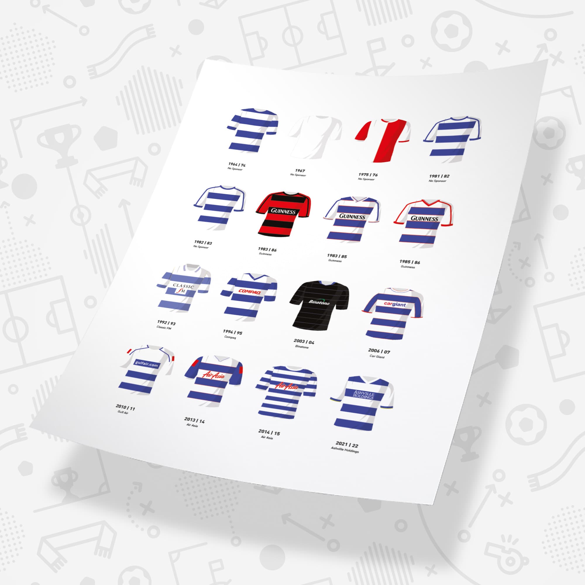 QPR Ultimate Football Fan Box Good Team On Paper