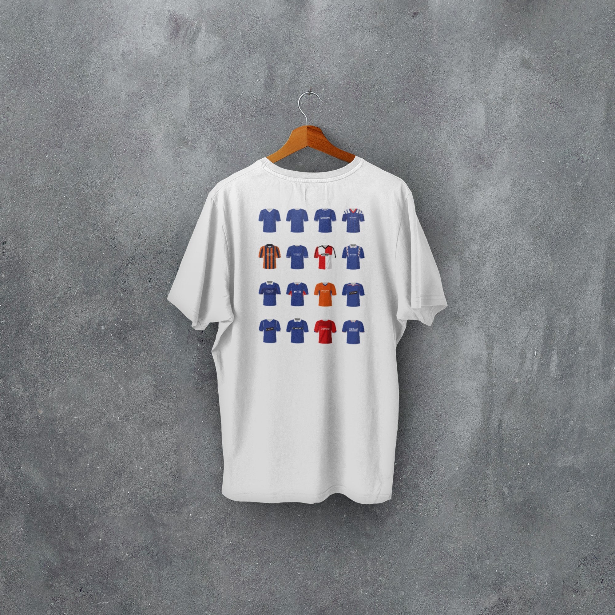 Rangers Classic Kits Football T-Shirt
