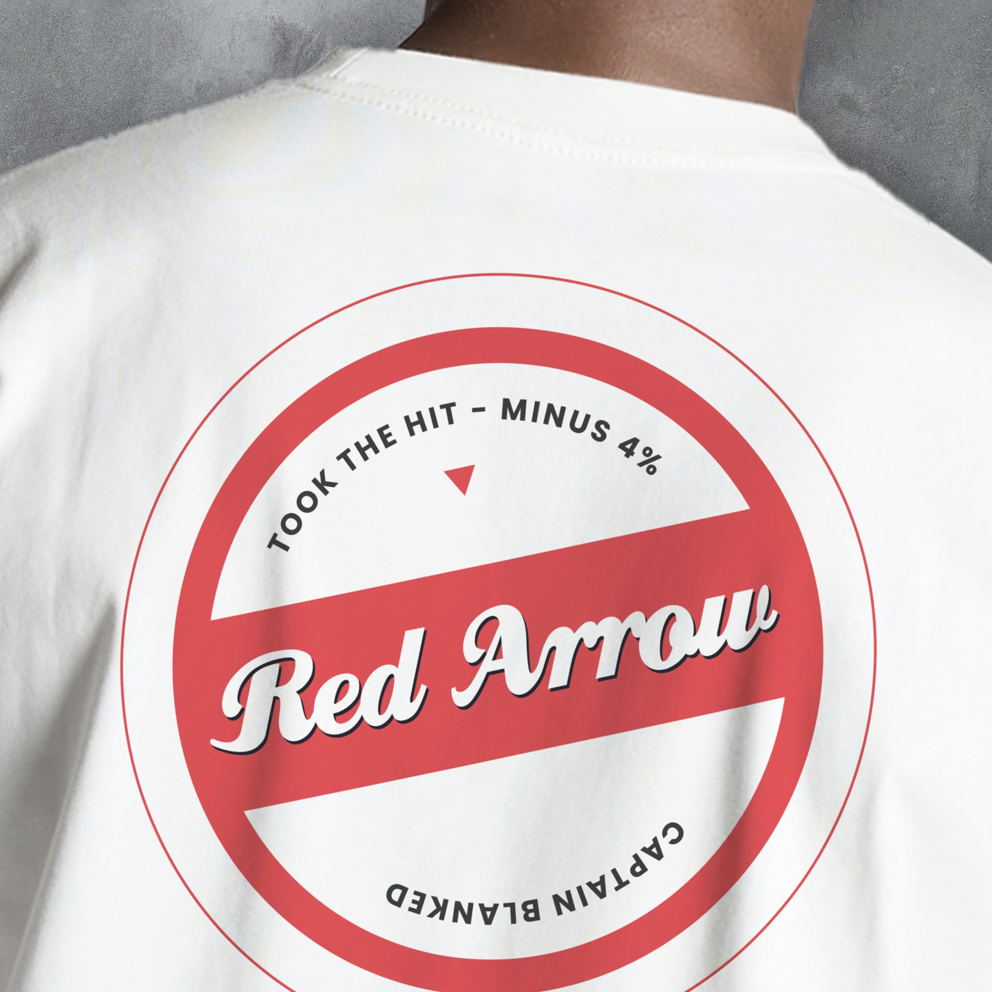 Fantasy League Football FPL 'Off The Bar' Red Arrow T-Shirt