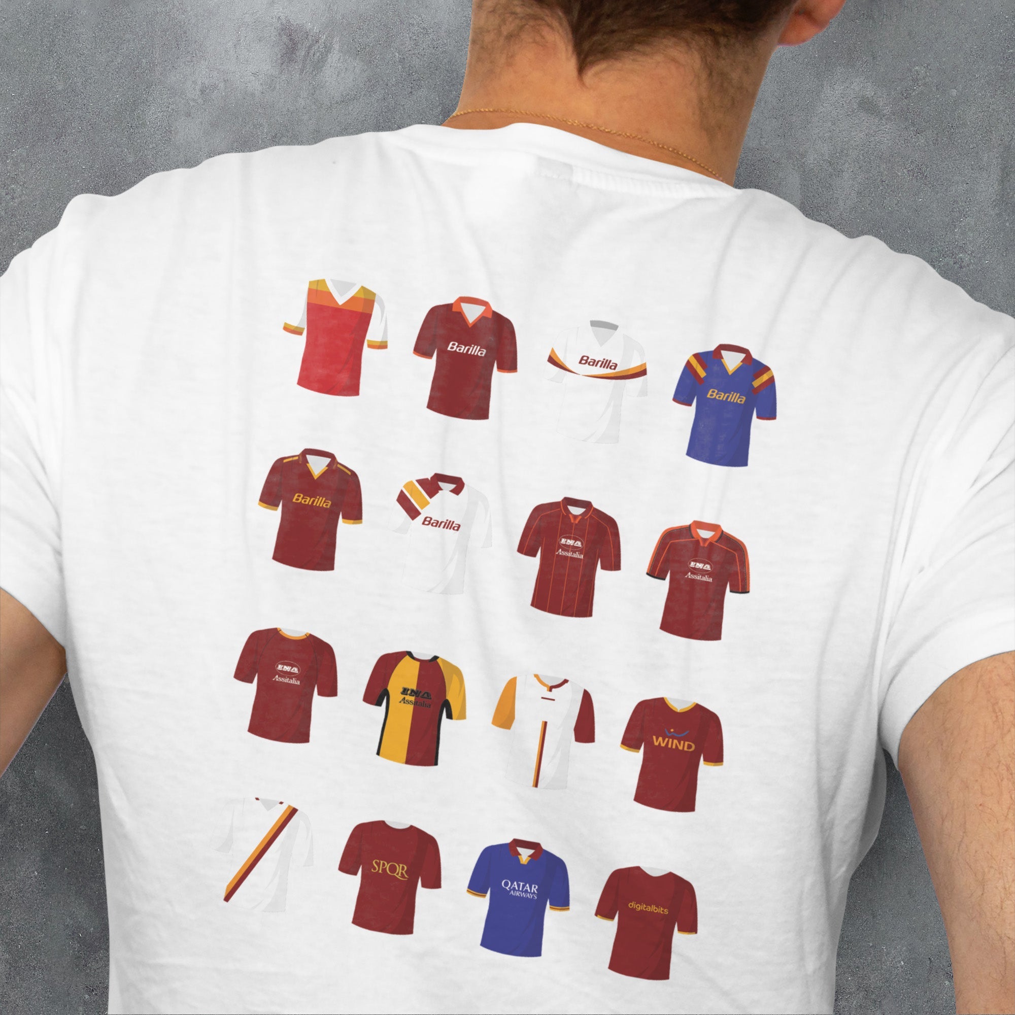 Roma Classic Kits Football T-Shirt