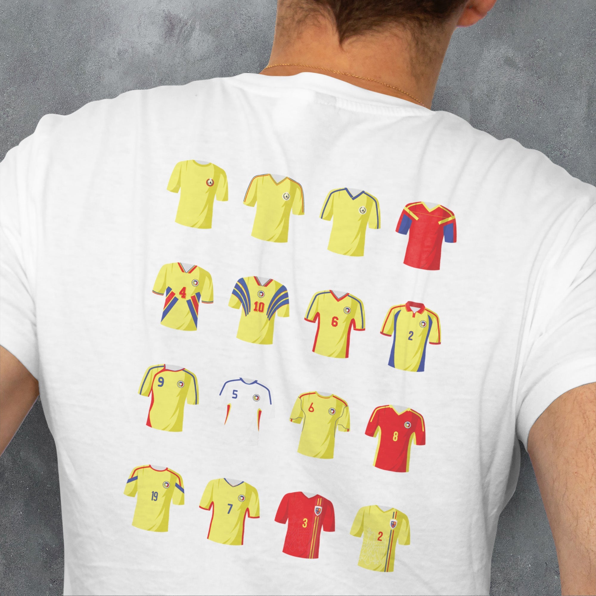 Romania Classic Kits Football T-Shirt