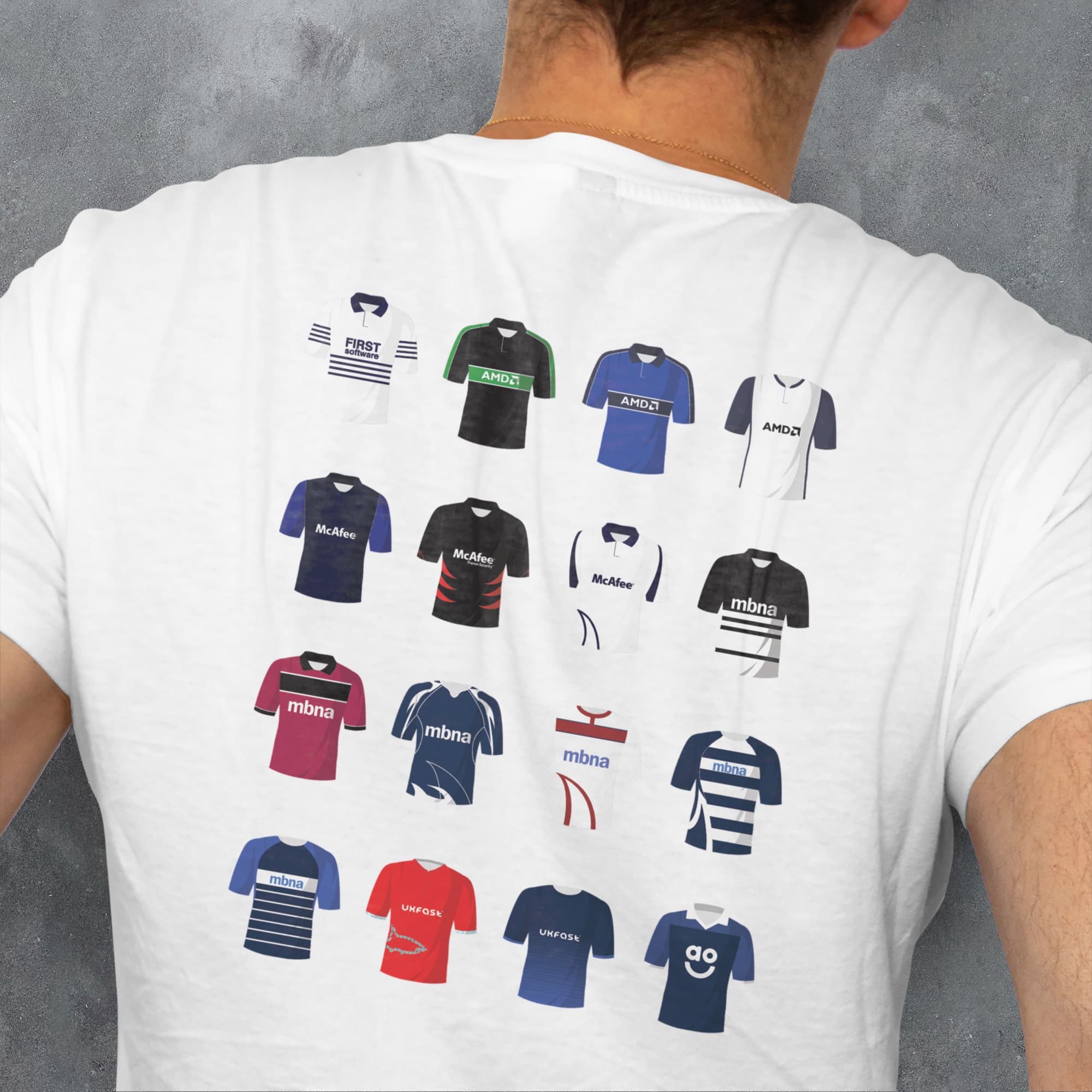 Sale Rugby Union Classic Kits T-Shirt