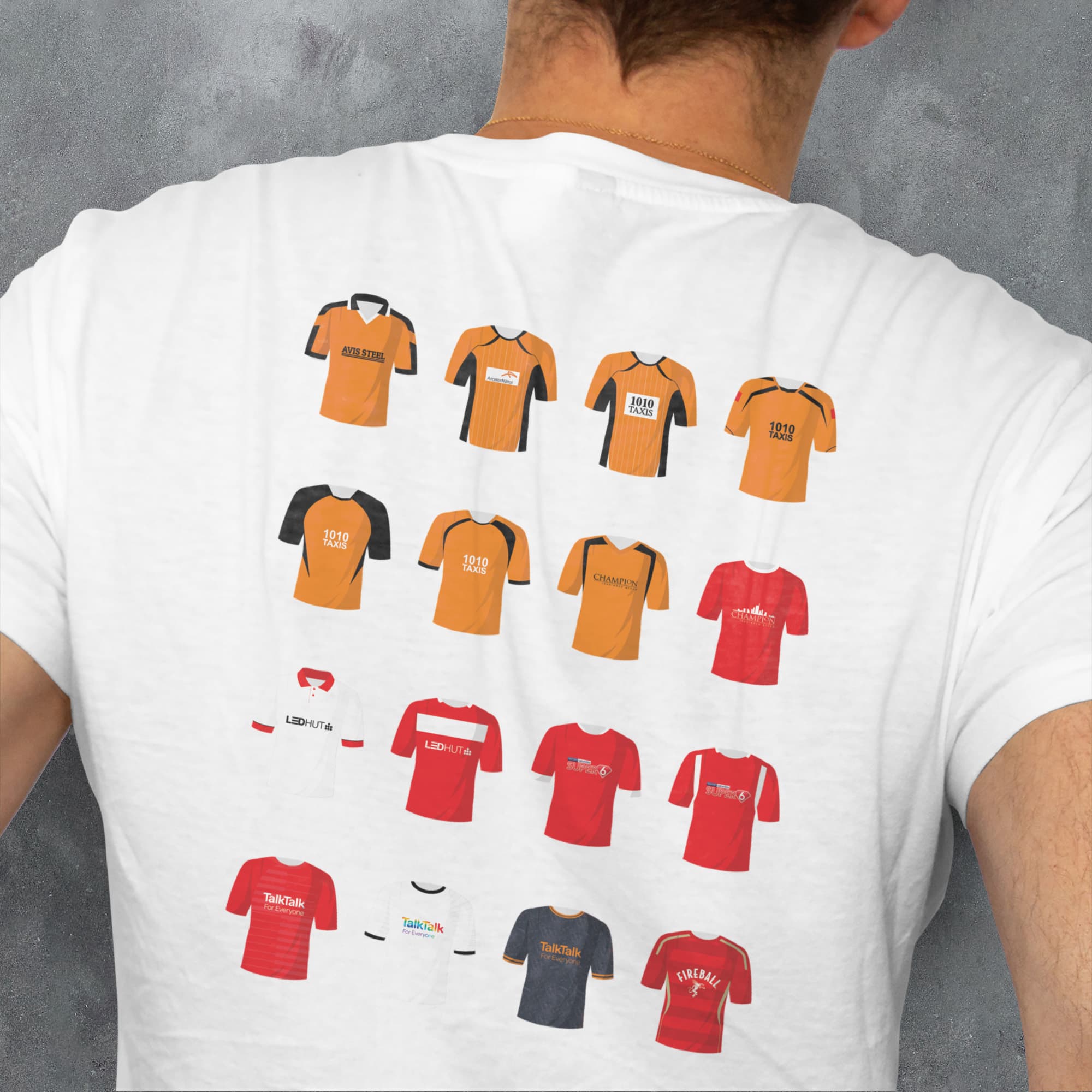 Salford Classic Kits Football T-Shirt