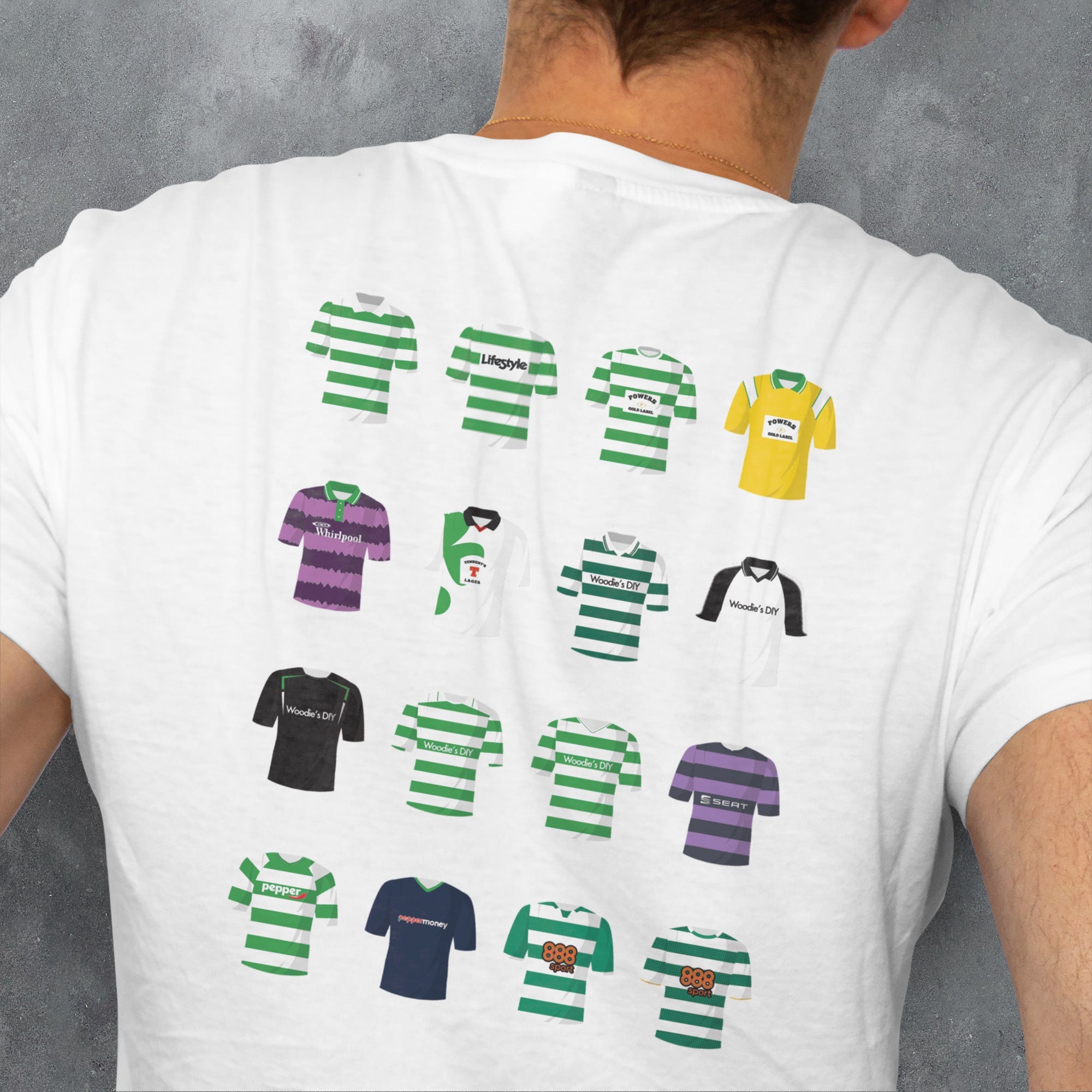 Shamrock Rovers Classic Kits Football T-Shirt