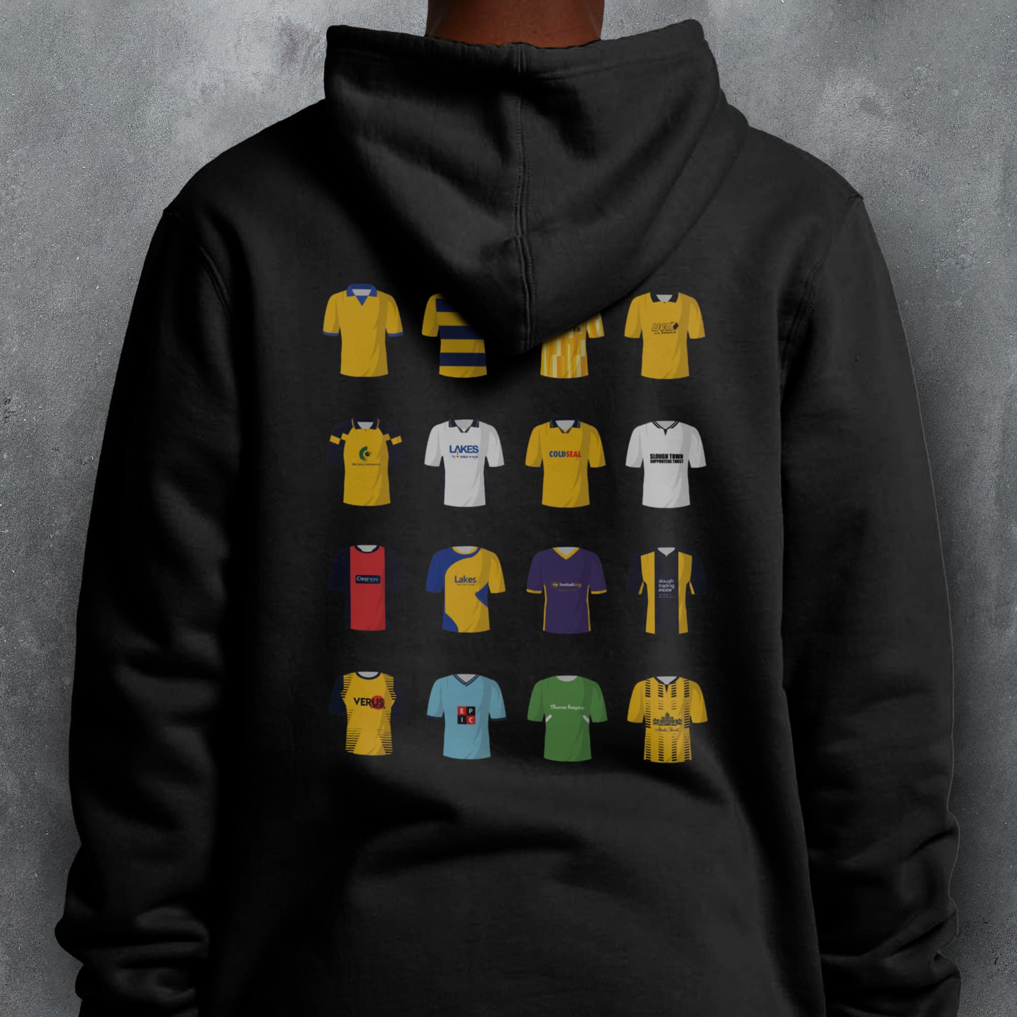 Slough Classic Kits Football Hoodie