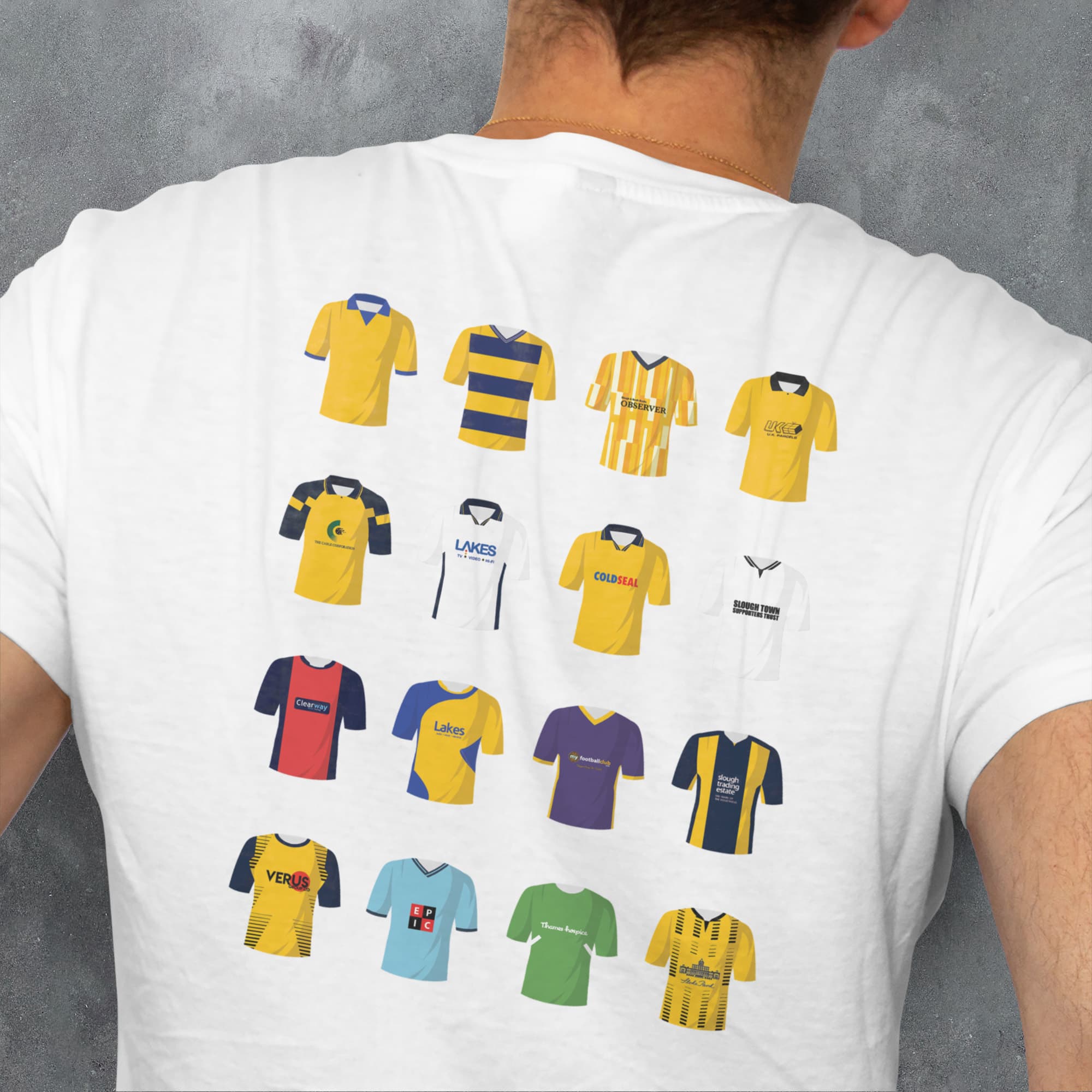 Slough Classic Kits Football T-Shirt