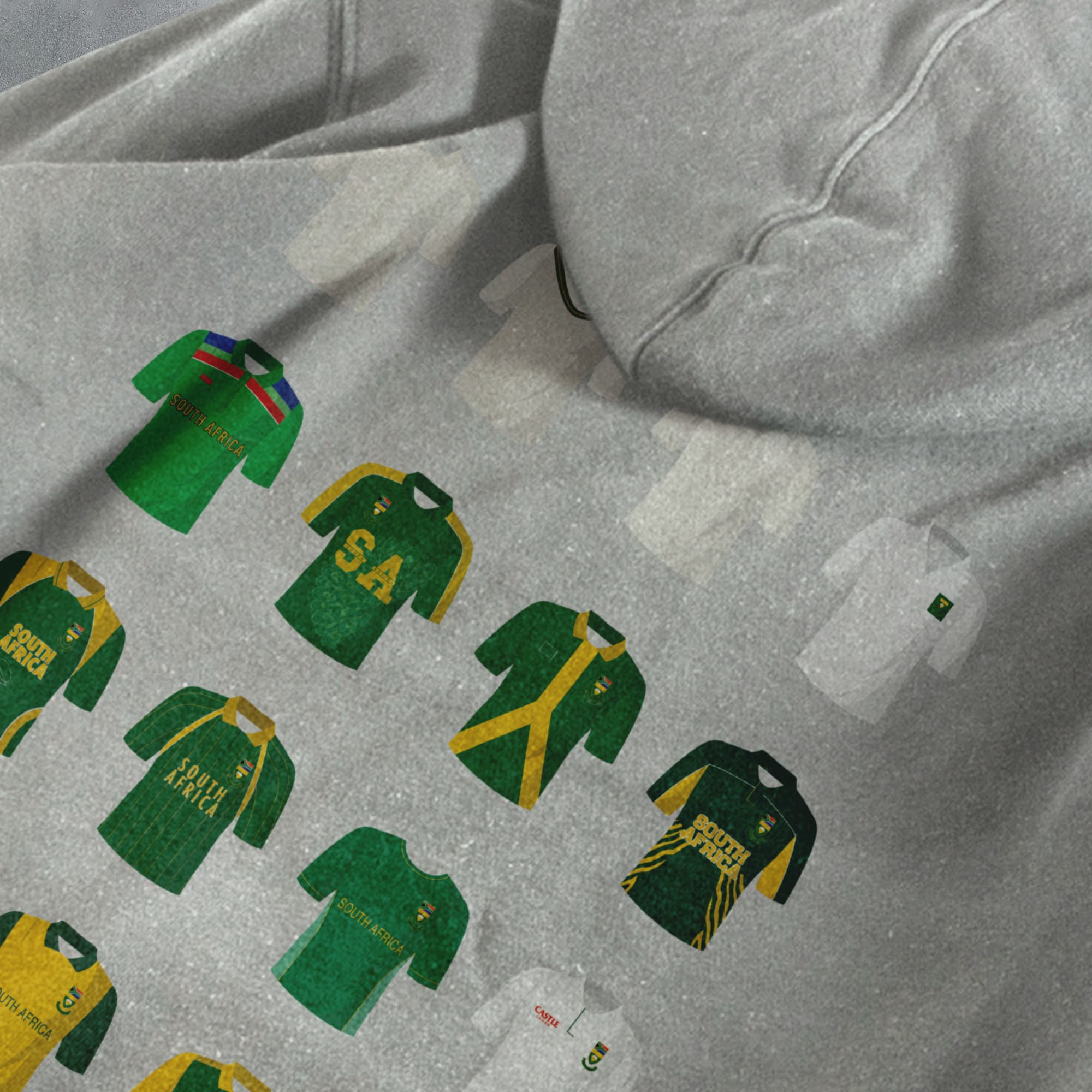 South Africa Cricket Classic Kits Hoodie