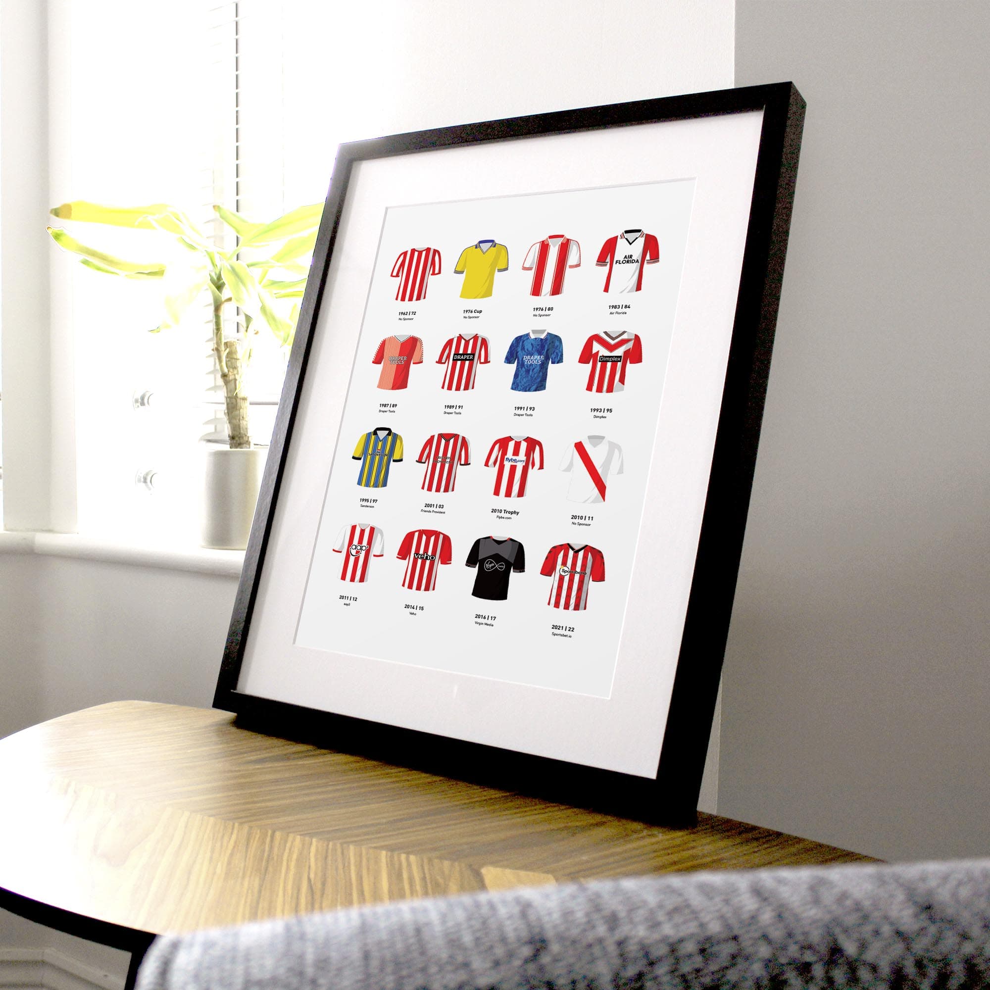 Southampton Classic Kits Football Team Print Good Team On Paper