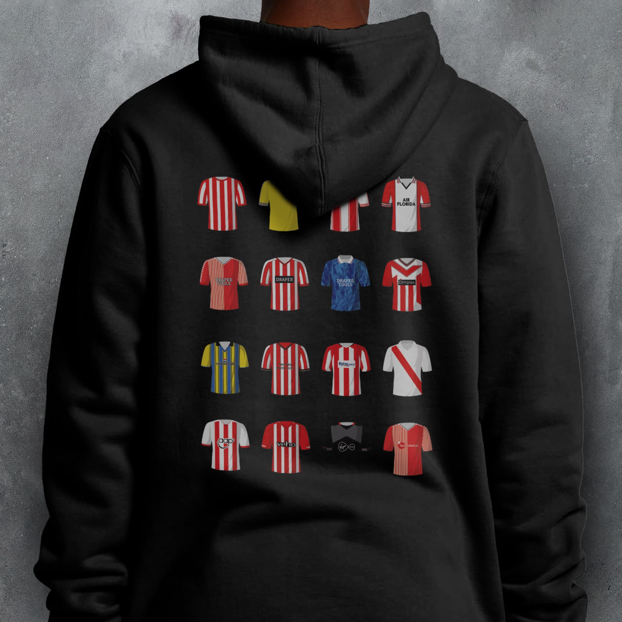 Southampton Classic Kits Football Hoodie