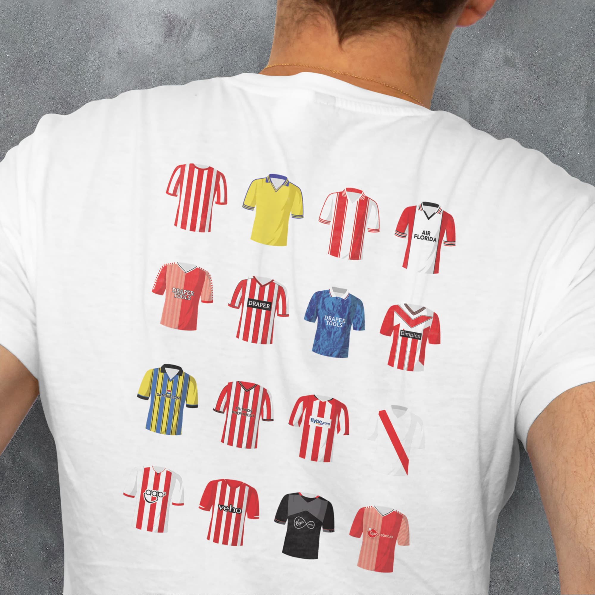 Southampton Classic Kits Football T-Shirt