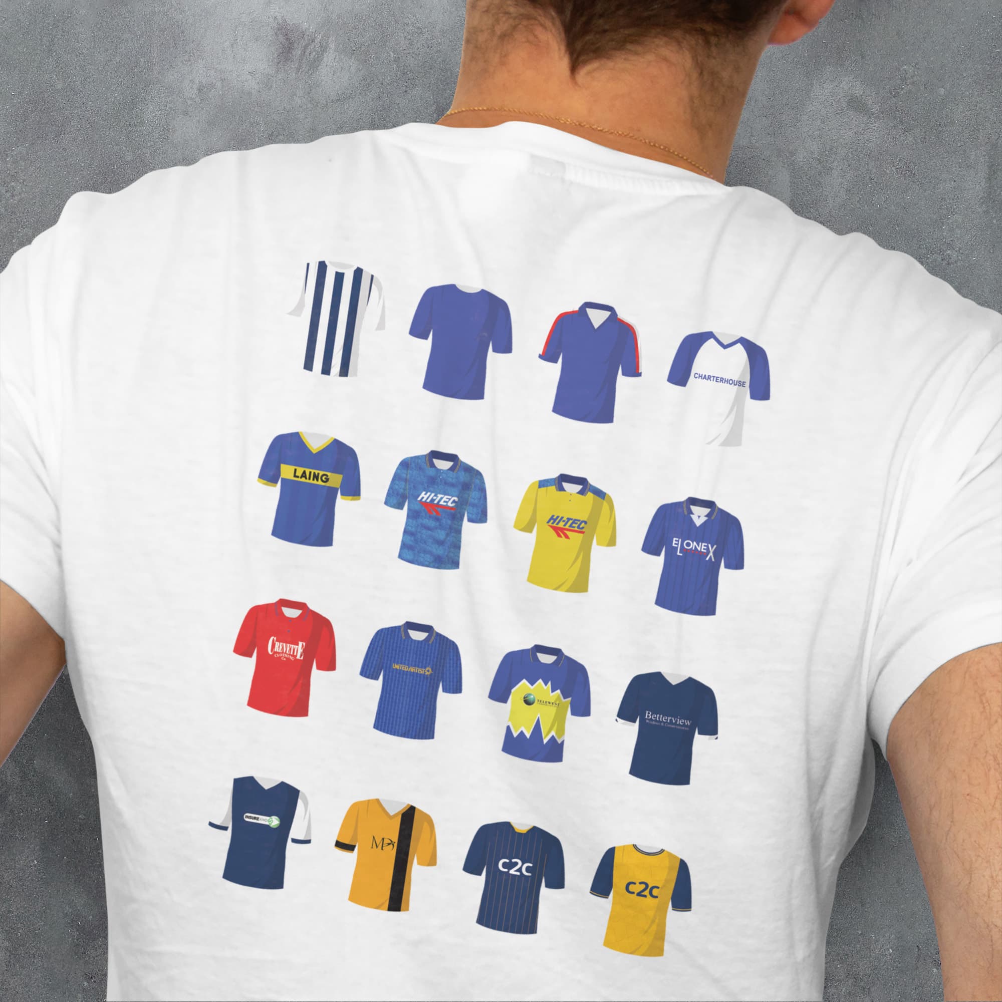 Southend Classic Kits Football T-Shirt