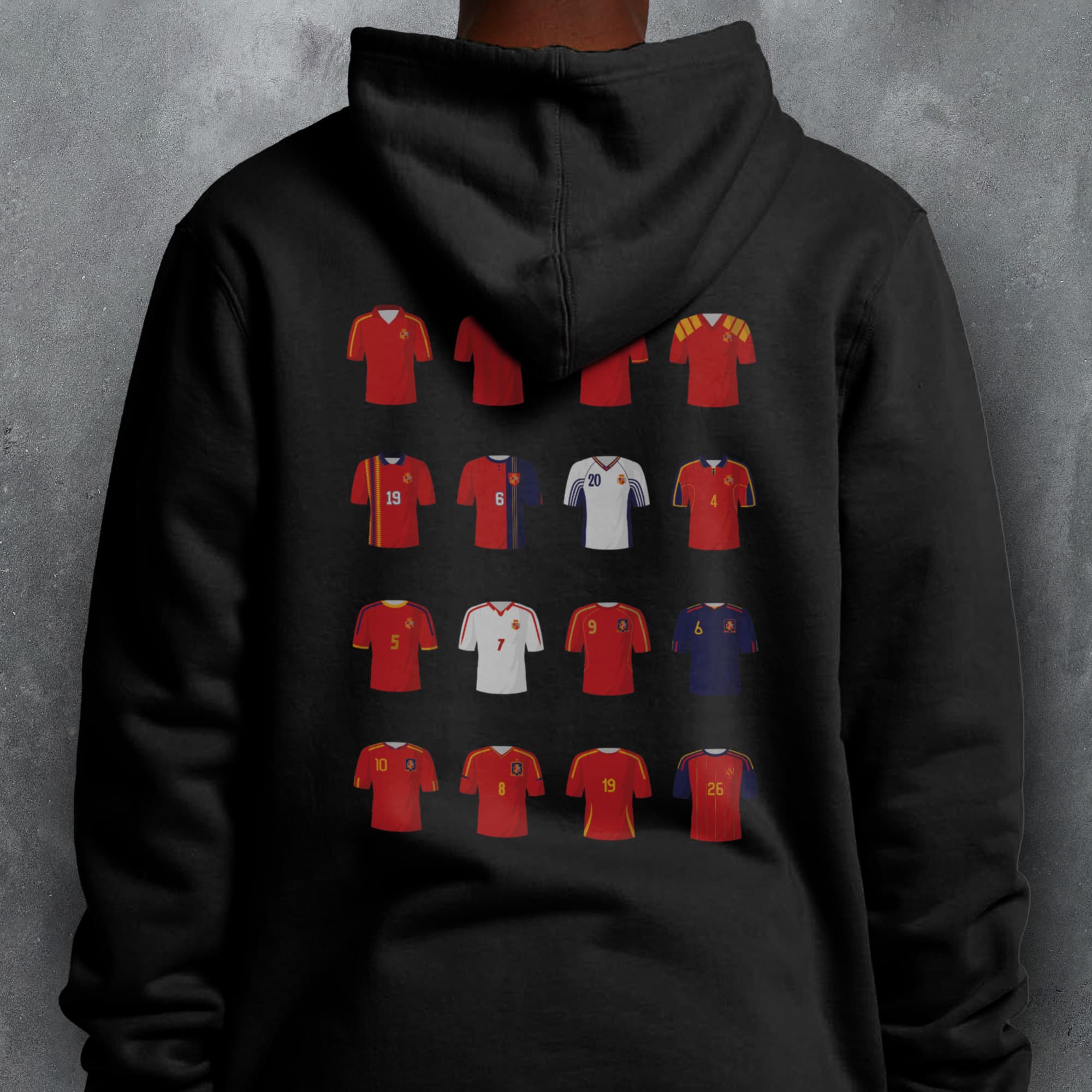 Spain Classic Kits Football Hoodie