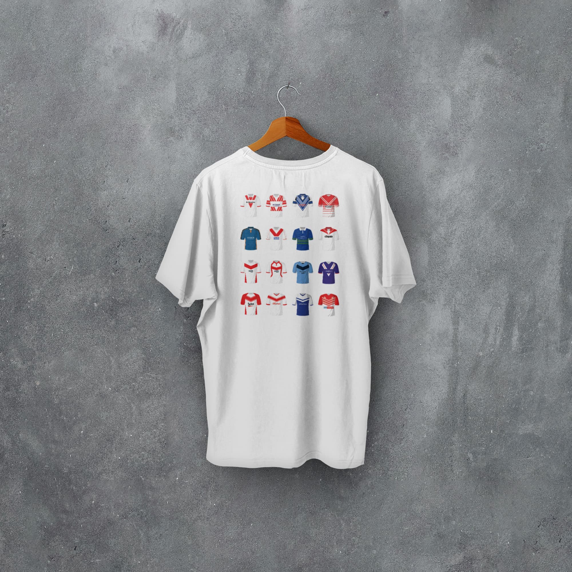 St Helens Rugby League Classic Kits T-Shirt