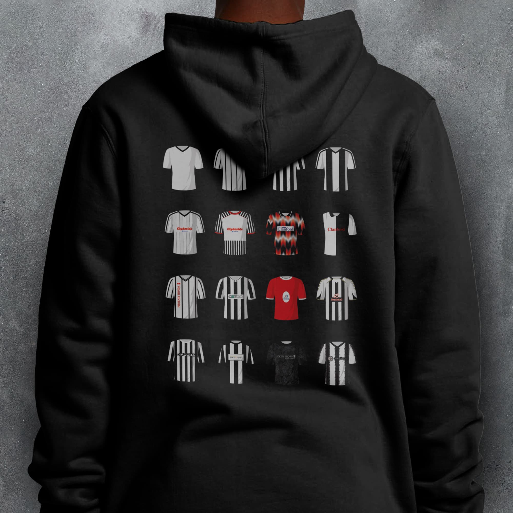 St Mirren Classic Kits Football Hoodie