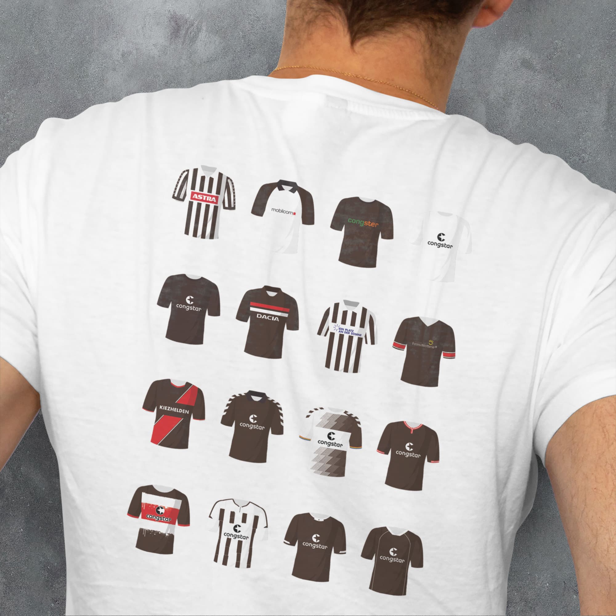 St Pauli Classic Kits Football T-Shirt