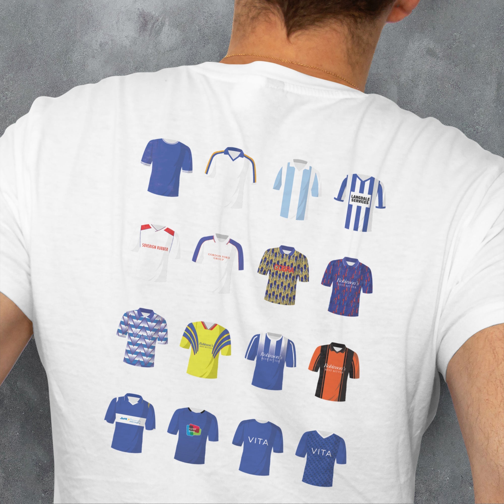 Stockport Classic Kits Football T-Shirt