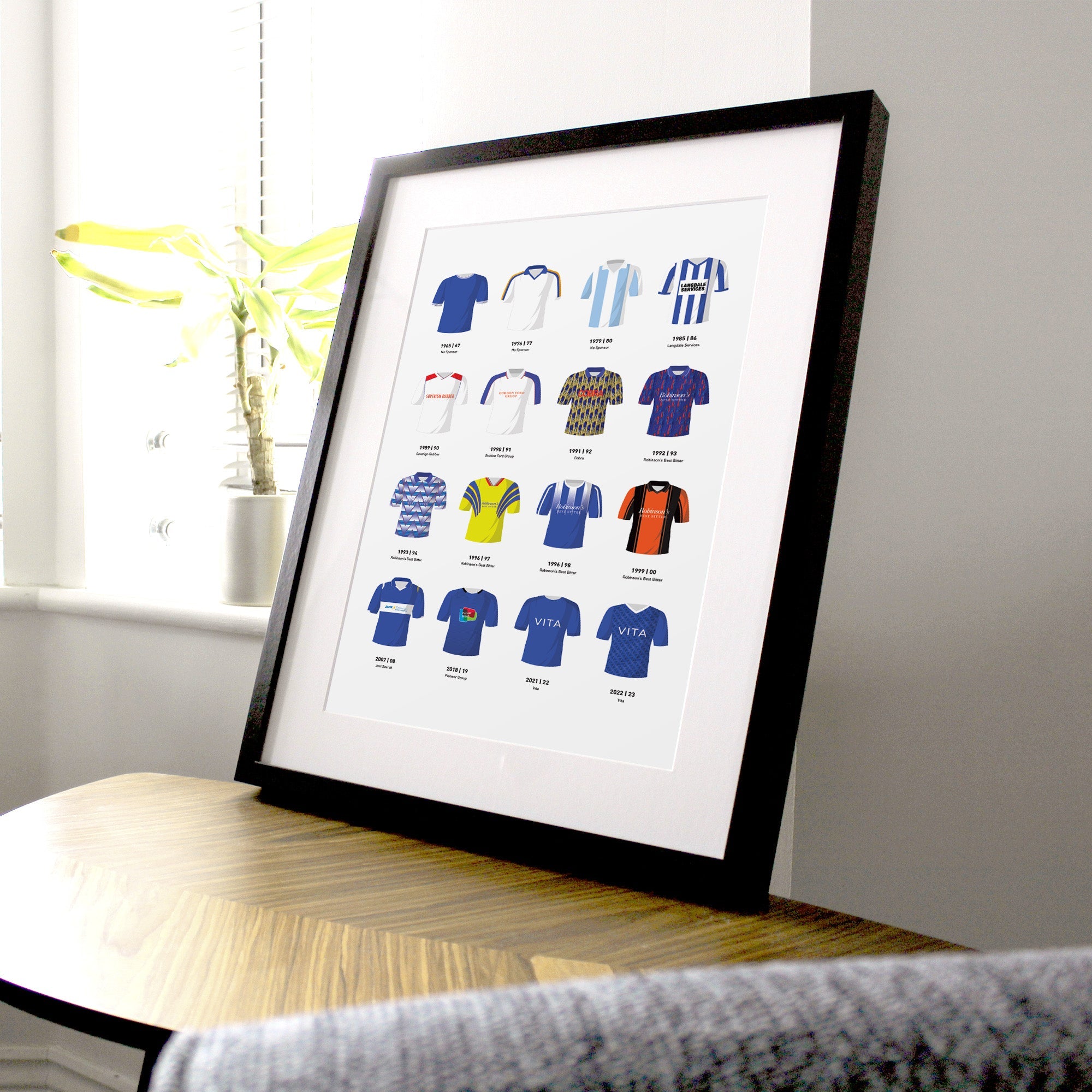 Stockport Classic Kits Football Team Print Good Team On Paper
