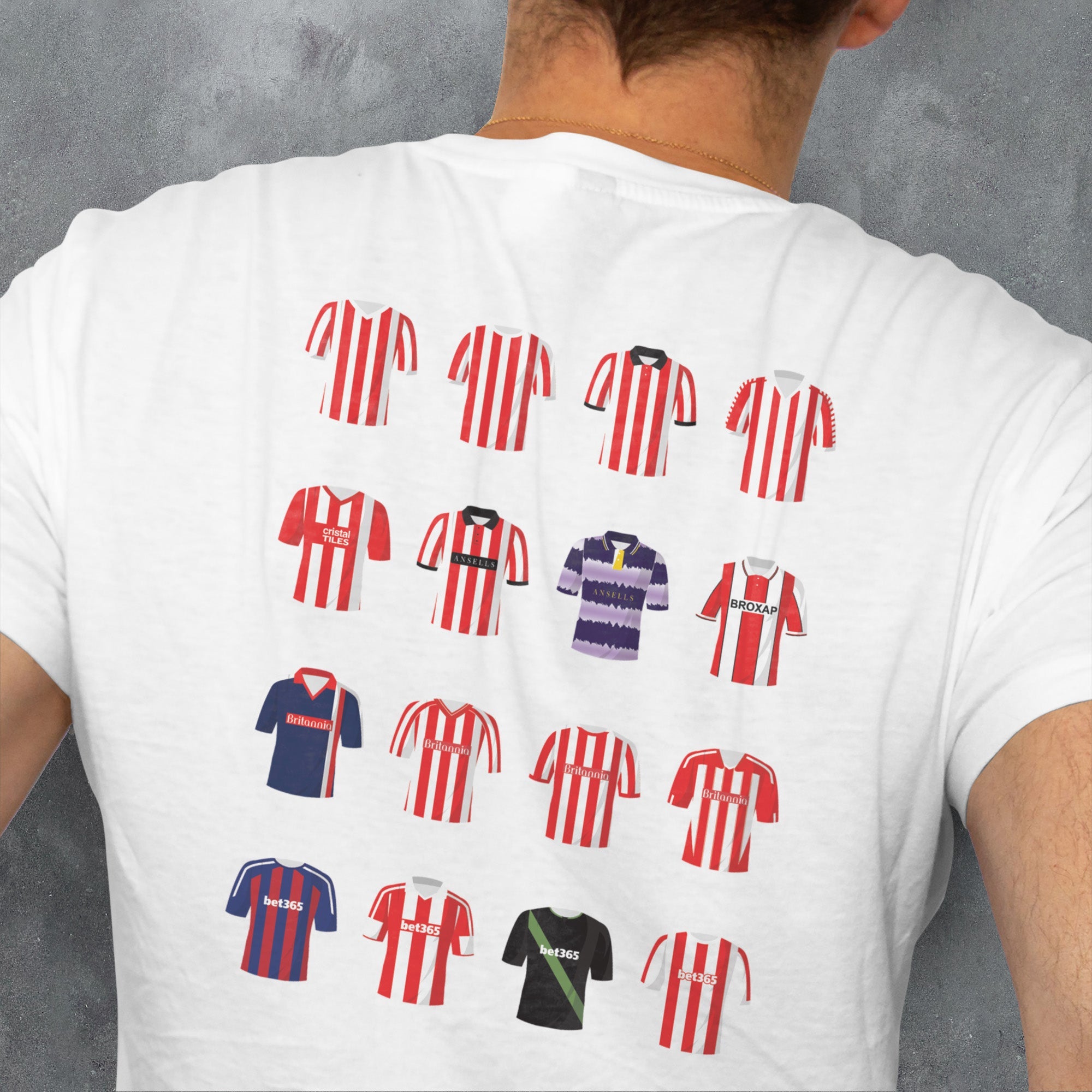 Stoke Classic Kits Football T-Shirt