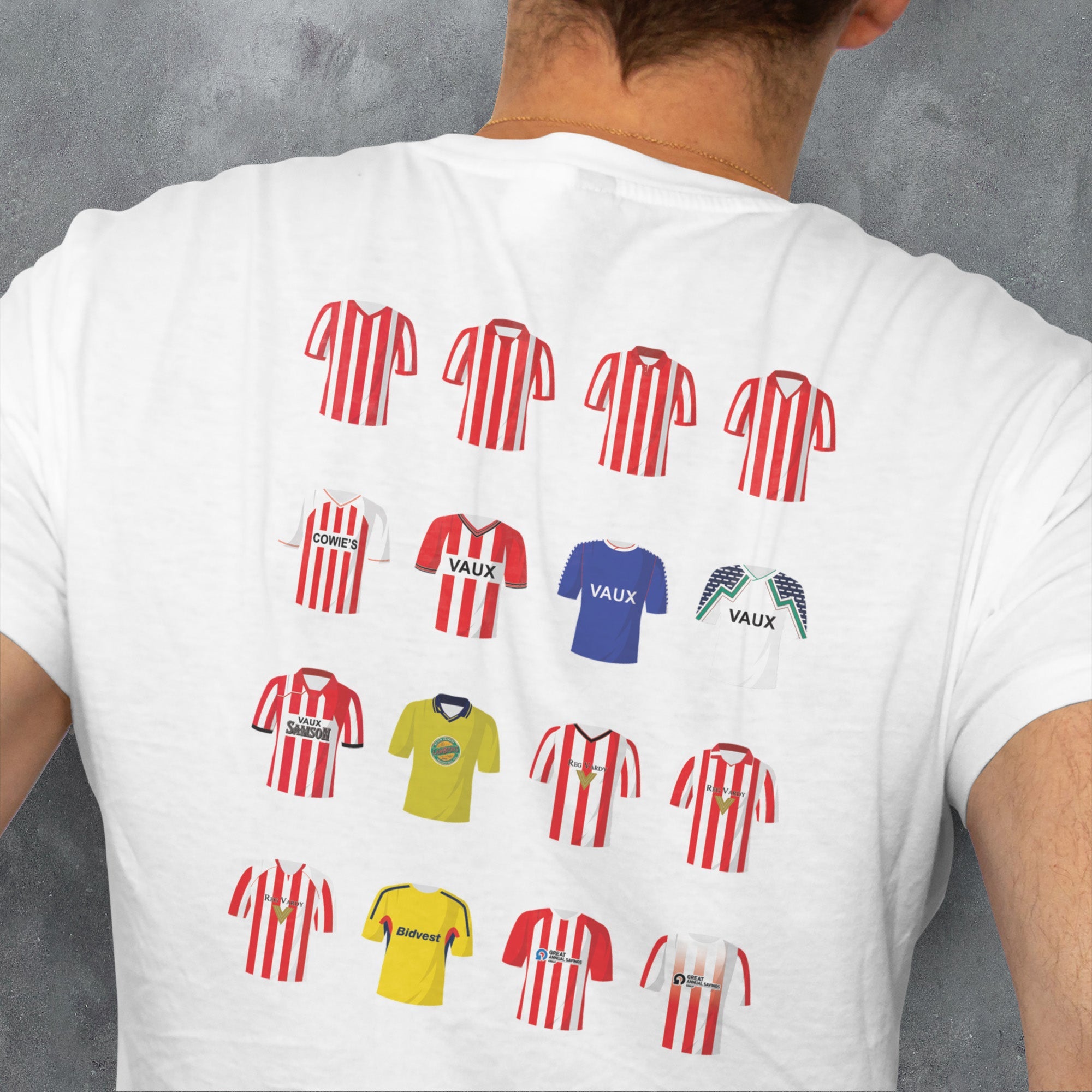 Sunderland Classic Kits Football T-Shirt