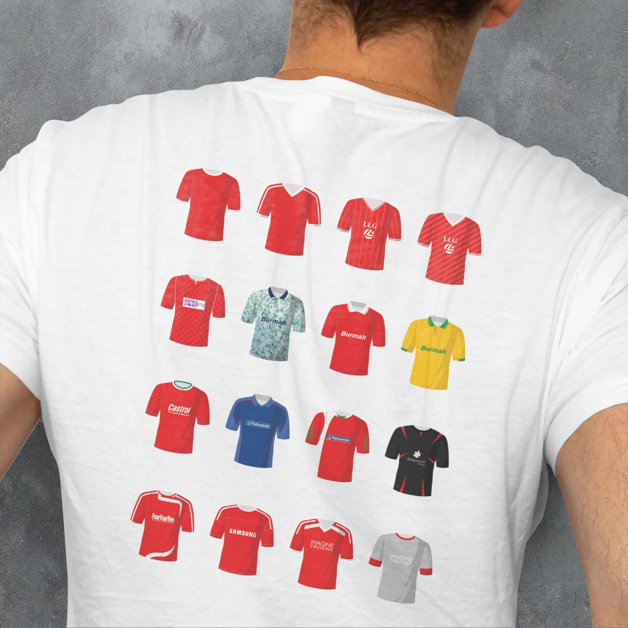 Swindon Classic Kits Football T-Shirt