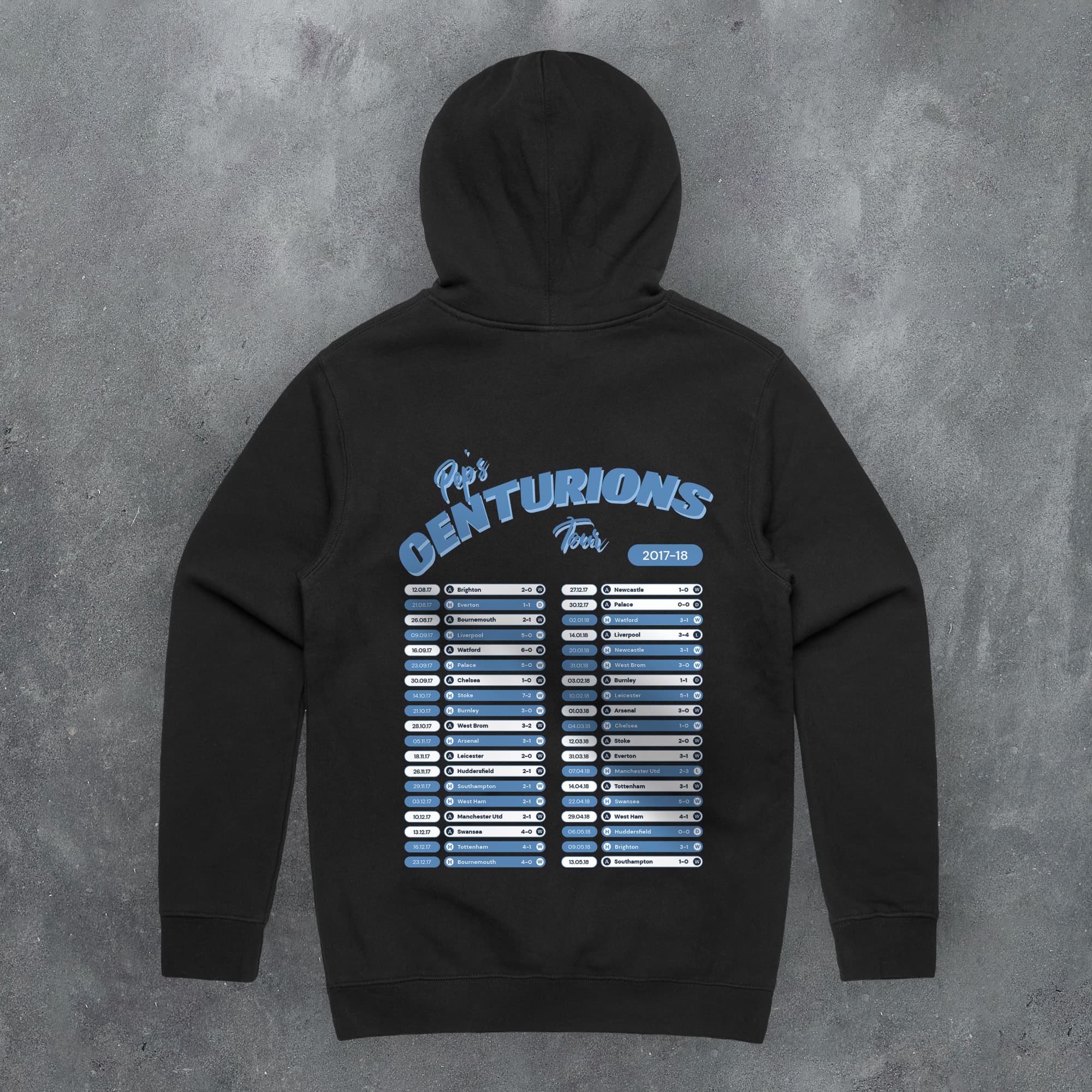 City 2017-18 'That Season' Tour Football Hoodie