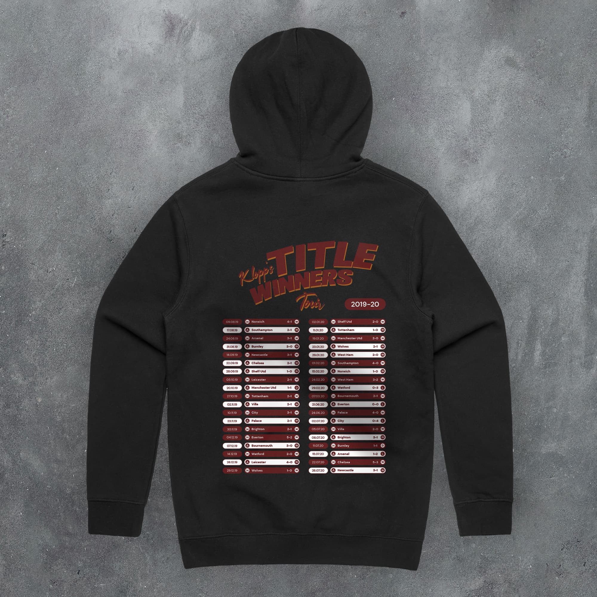 Liverpool 2019-20 'That Season' Tour Football Hoodie