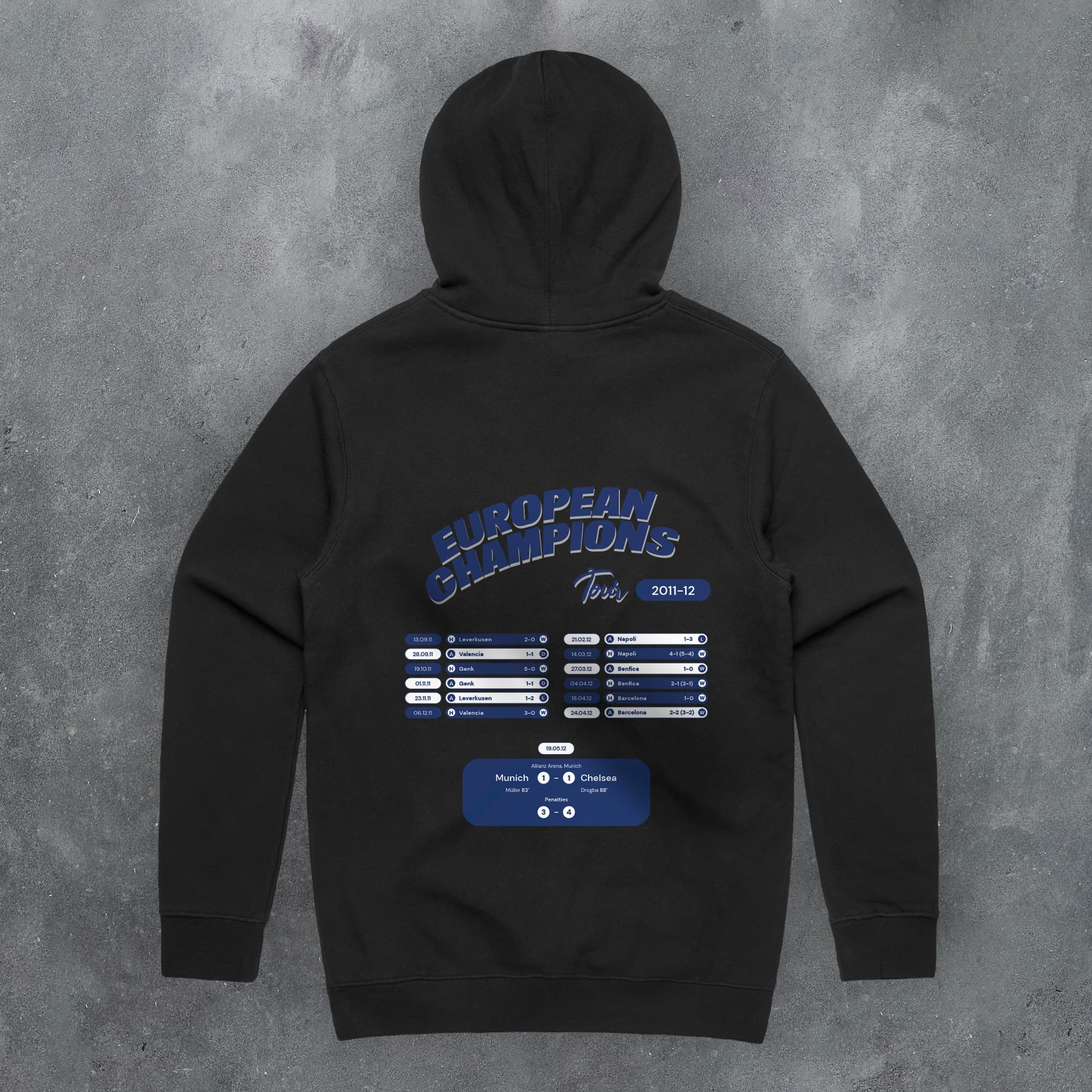 Chelsea 2011-12 'That Season' Tour Football Hoodie