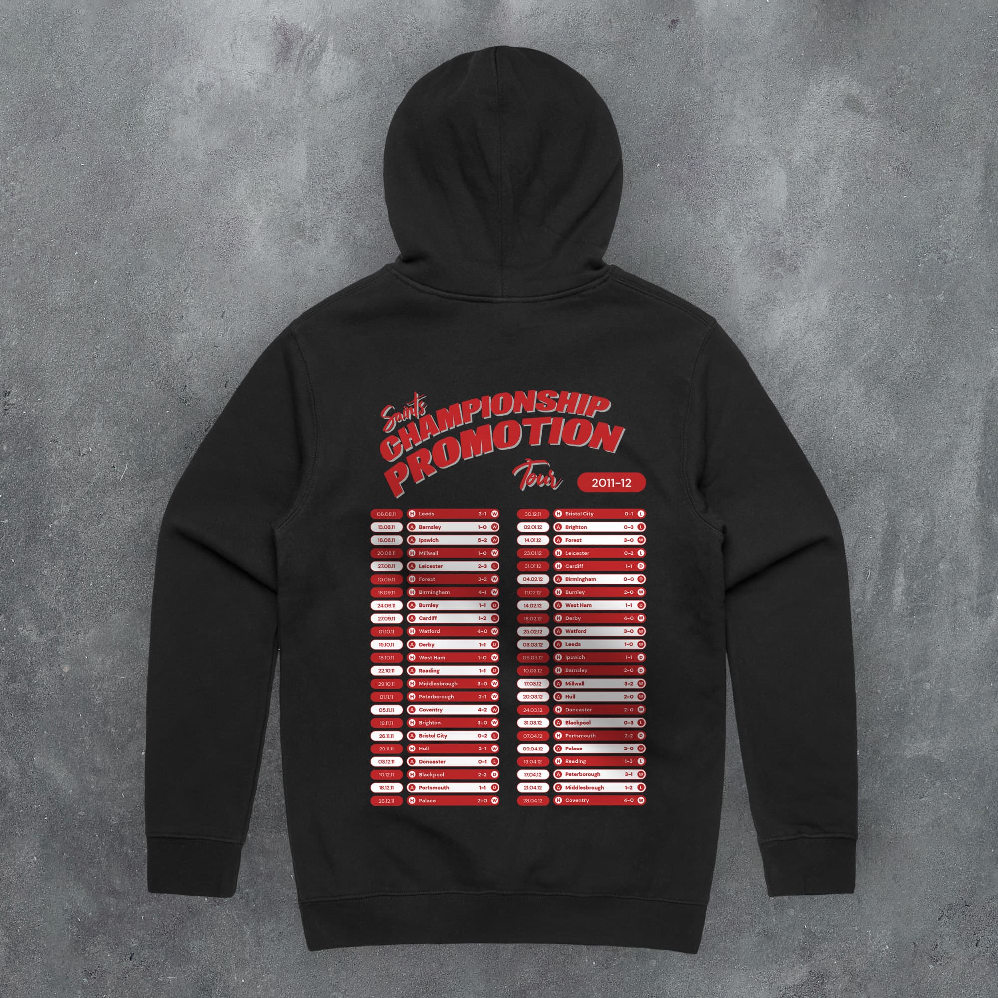 Southampton 2011-12 'That Season' Tour Football Hoodie