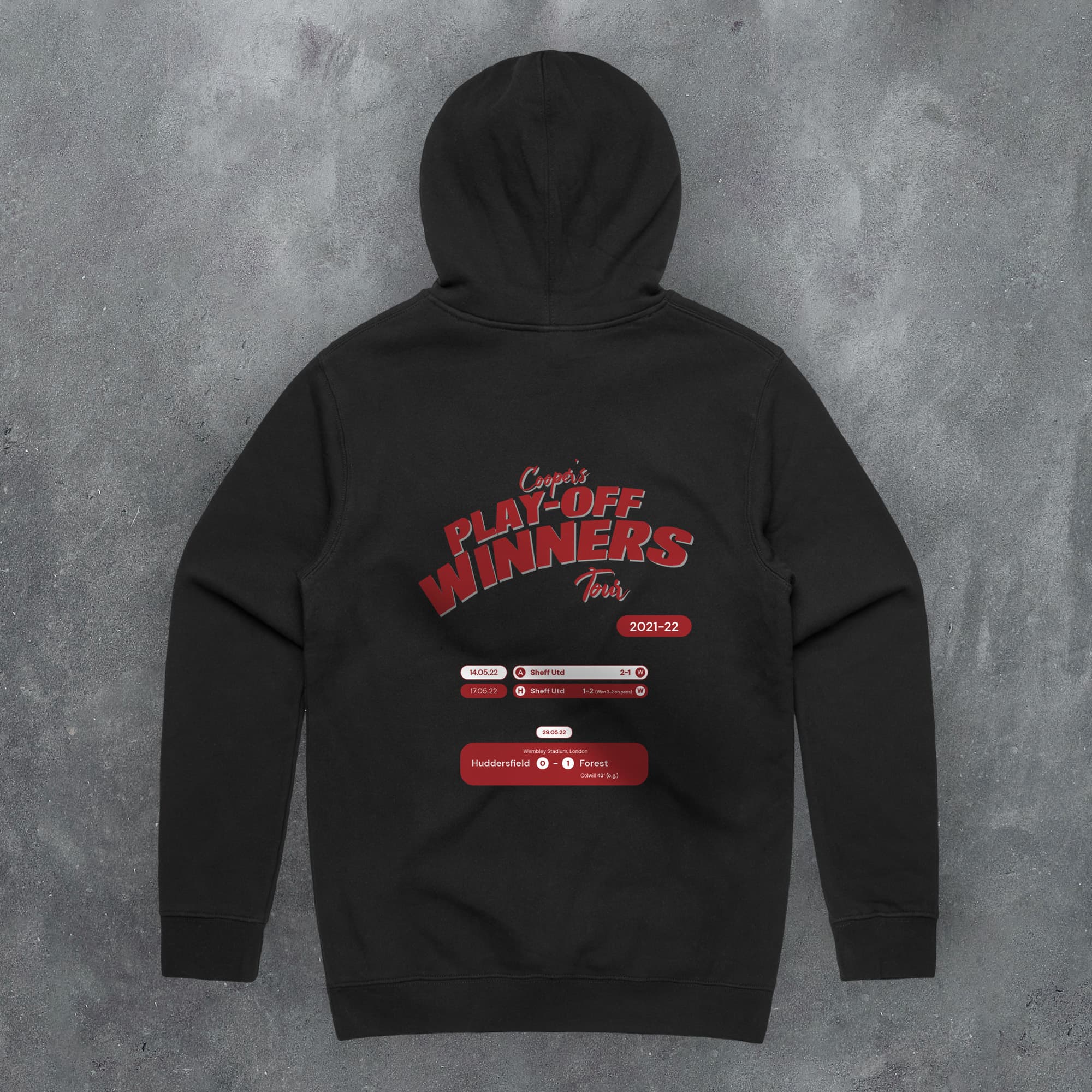 Nottm Forest 2021-22 'That Season' Tour Football Hoodie