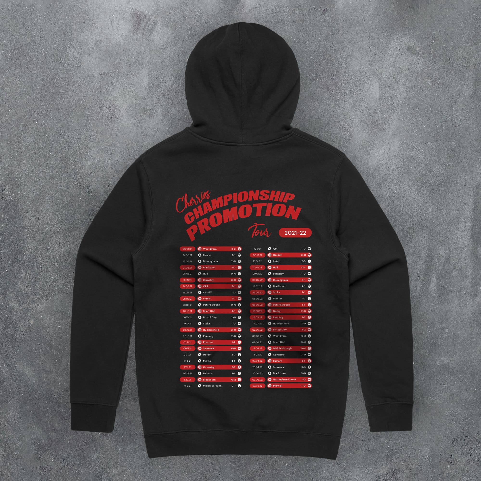 Bournemouth 2021-22 'That Season' Tour Football Hoodie