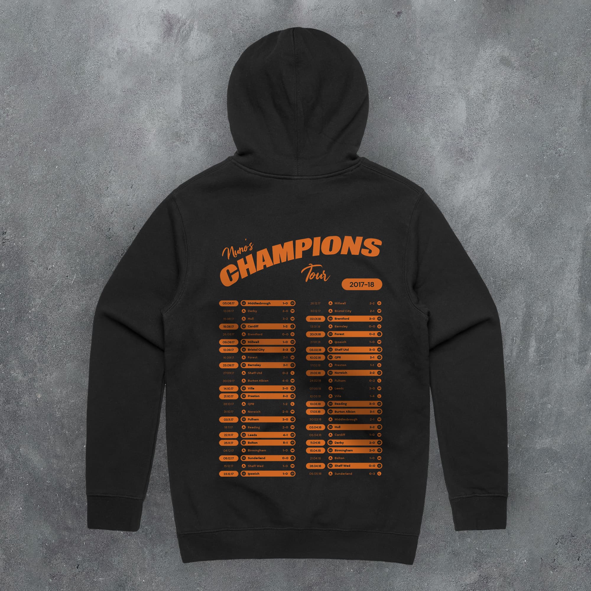 Wolves 2017-18 'That Season' Tour Football Hoodie