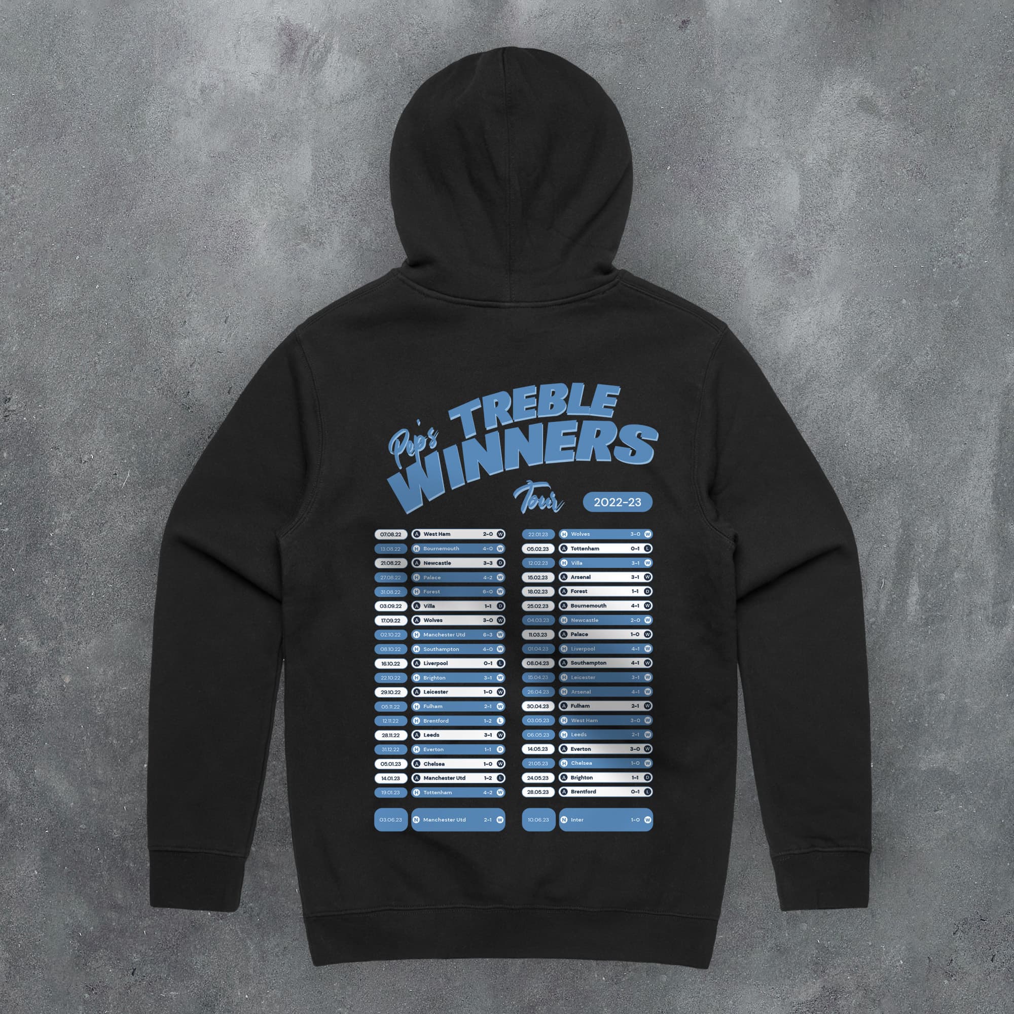 City 2022-23 'That Season' Tour Football Hoodie