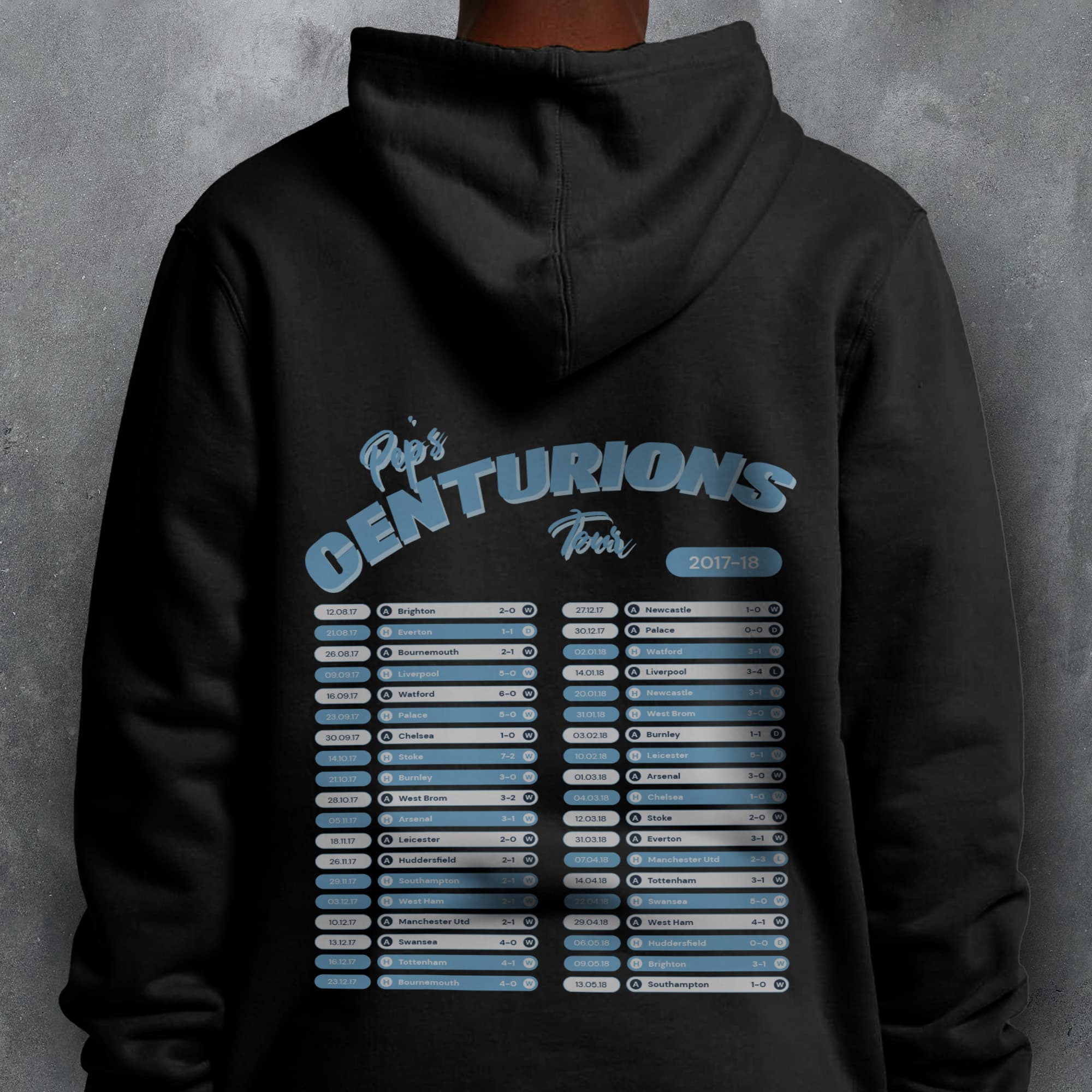 City 2017-18 'That Season' Tour Football Hoodie