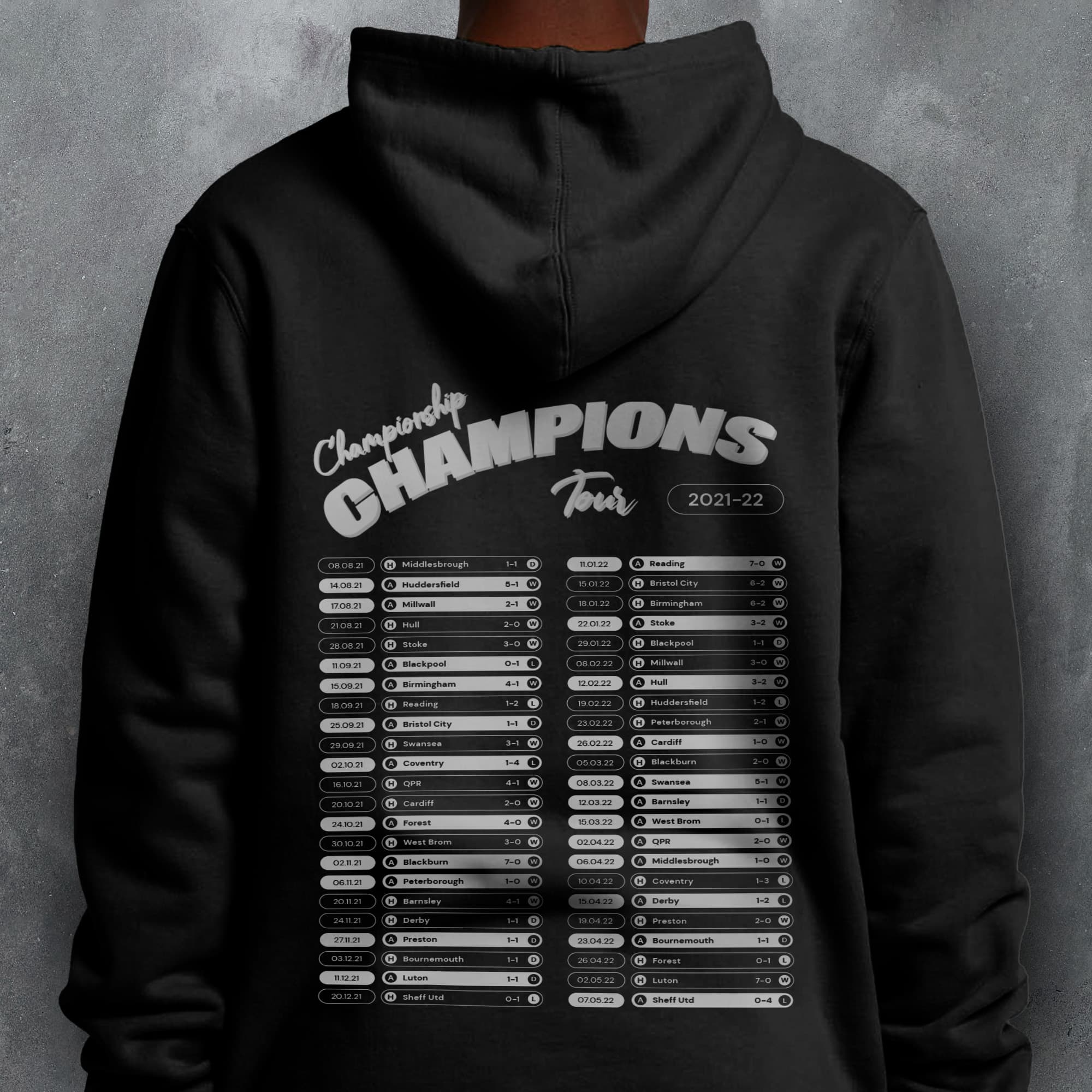 Fulham 2021-22 'That Season' Tour Football Hoodie