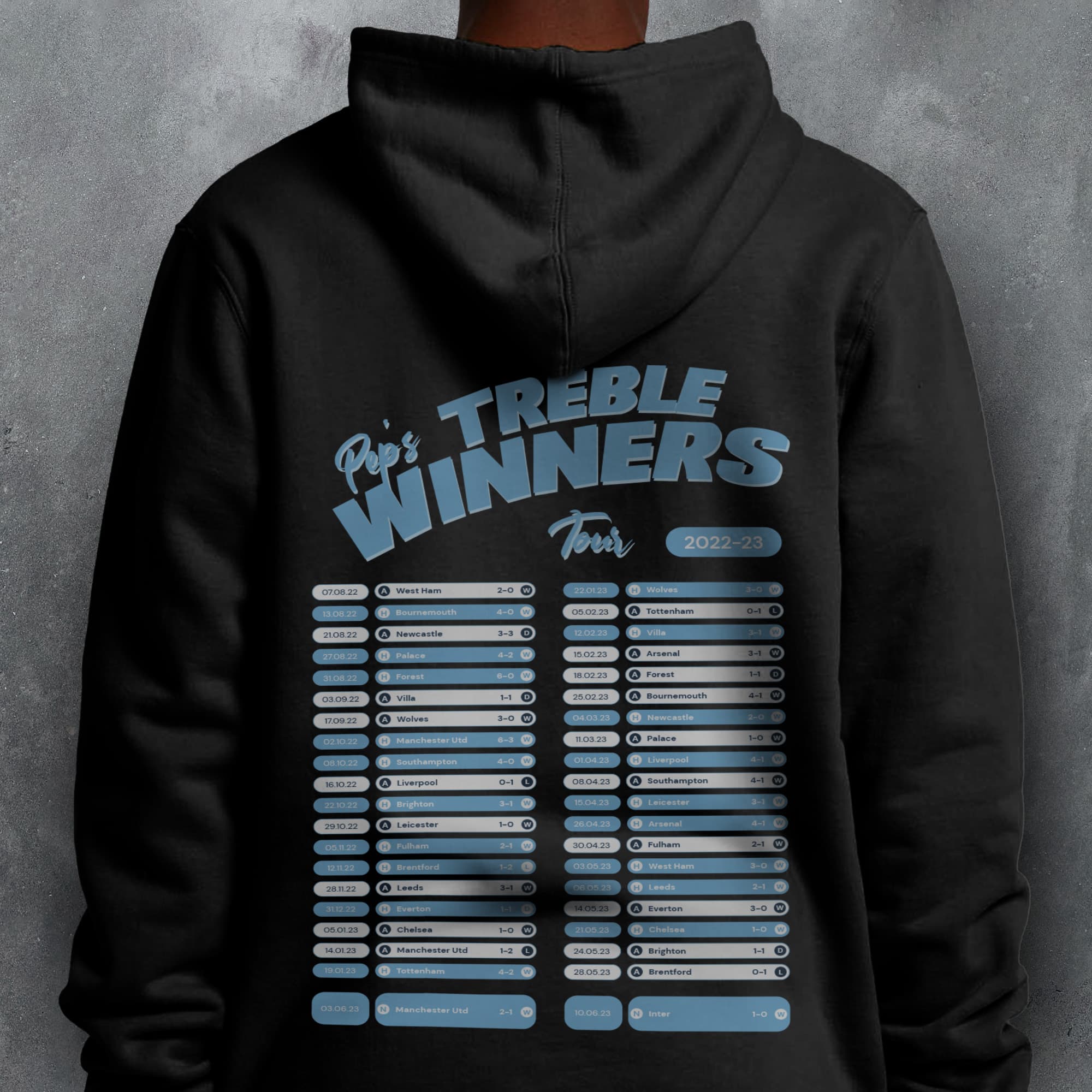 City 2022-23 'That Season' Tour Football Hoodie