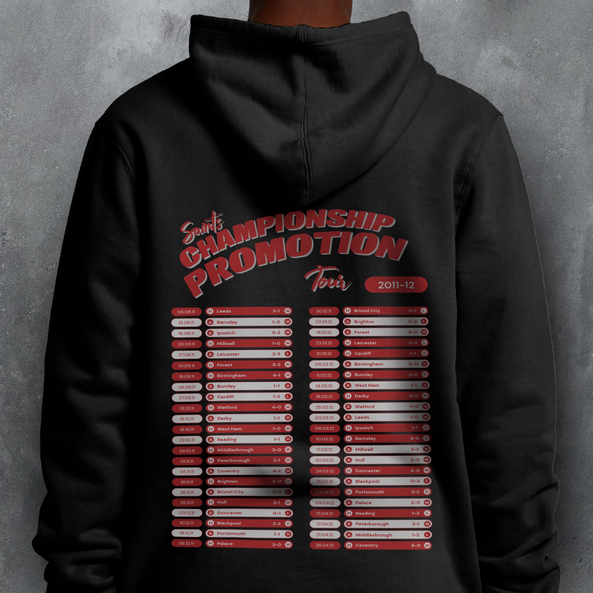 Southampton 2011-12 'That Season' Tour Football Hoodie