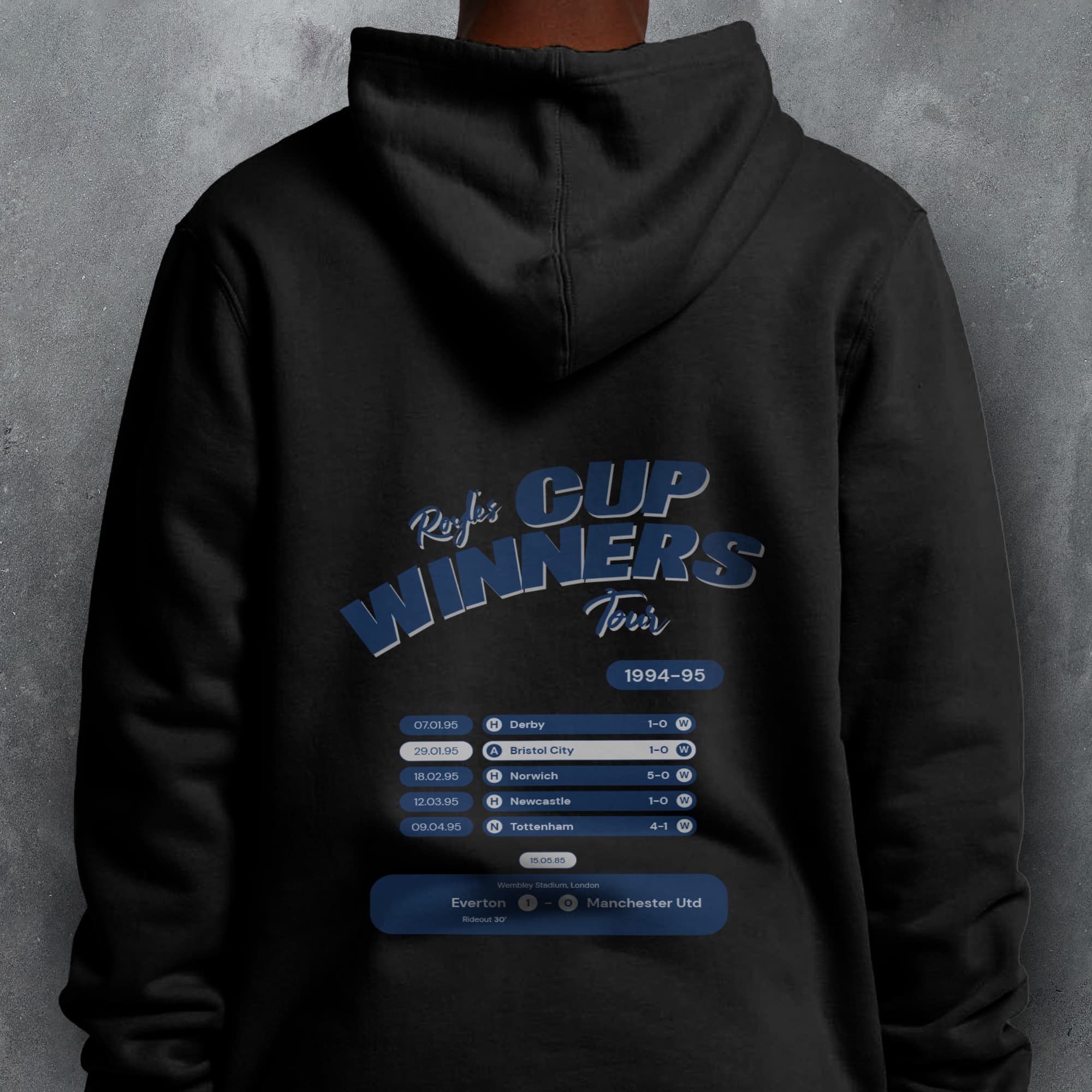 Everton 1994-95 'That Season' Tour Football Hoodie