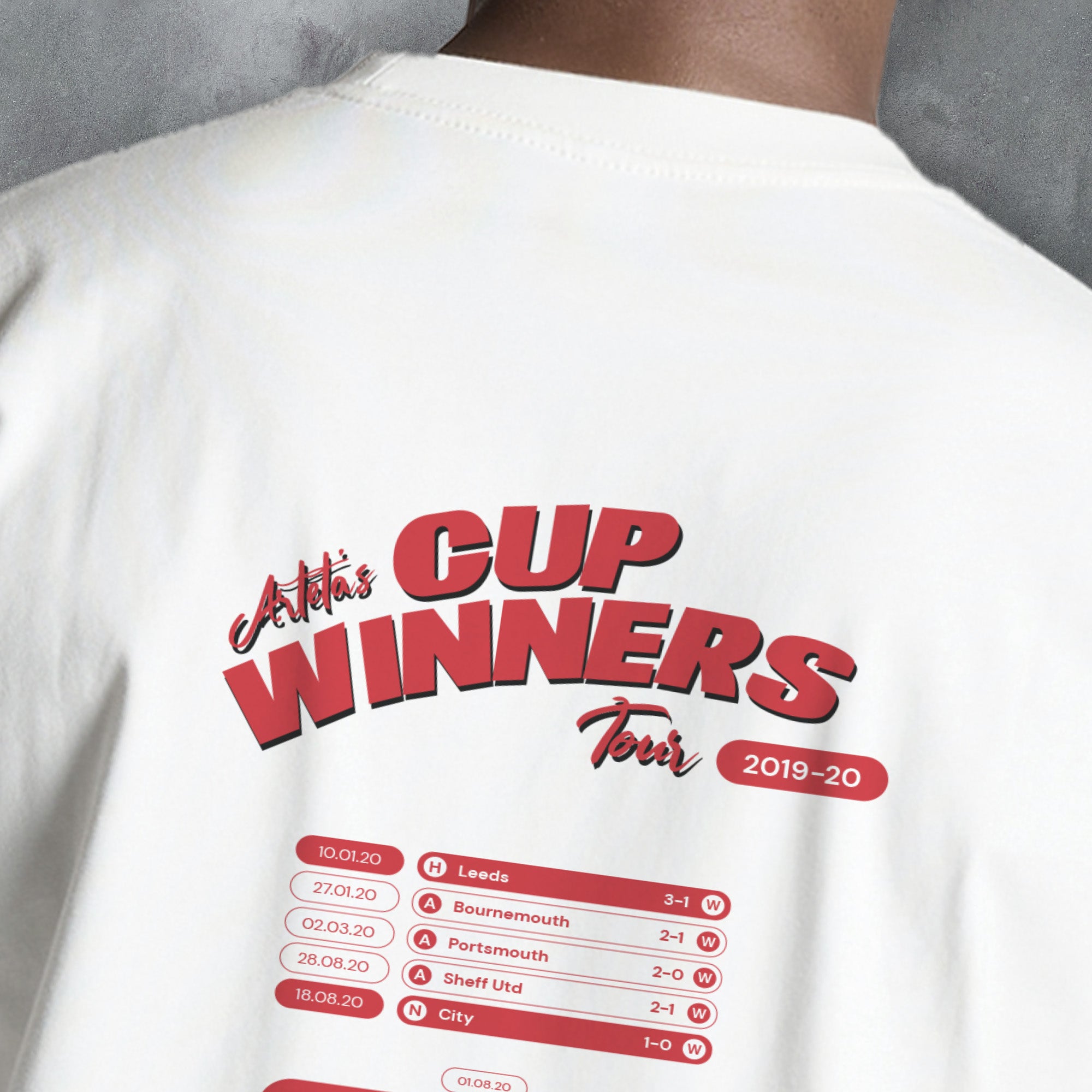 Arsenal 2019-20 'That Season' Tour Football T-Shirt