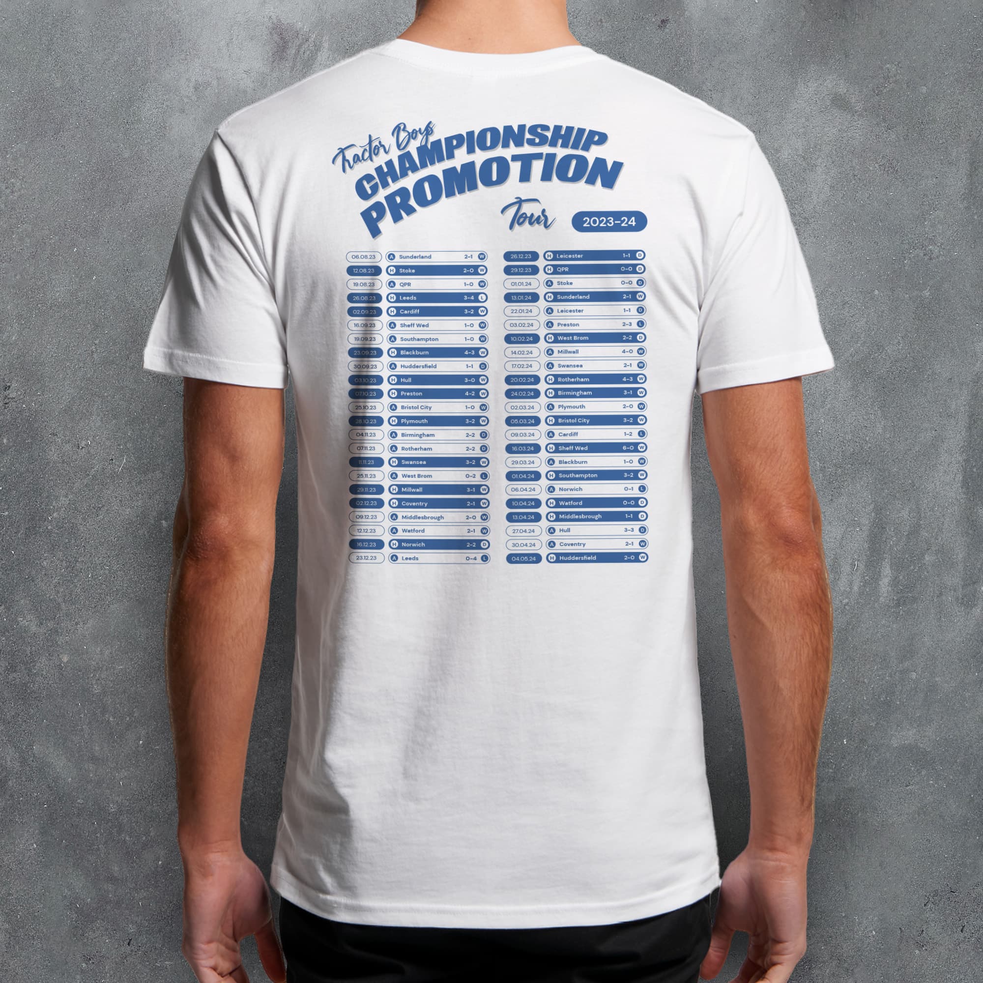 Ipswich 2023-24 'That Season' Tour Football T-Shirt