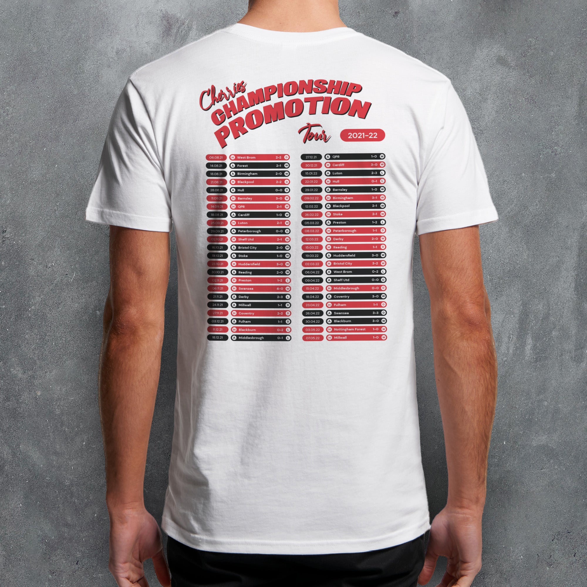 Bournemouth 2021-22 'That Season' Tour Football T-Shirt