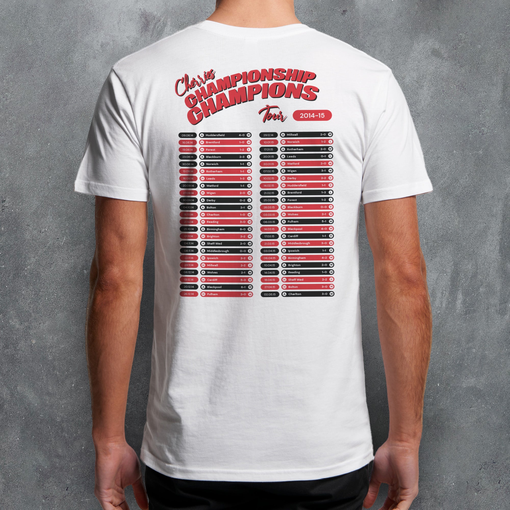 Bournemouth 2014-15 'That Season' Tour Football T-Shirt