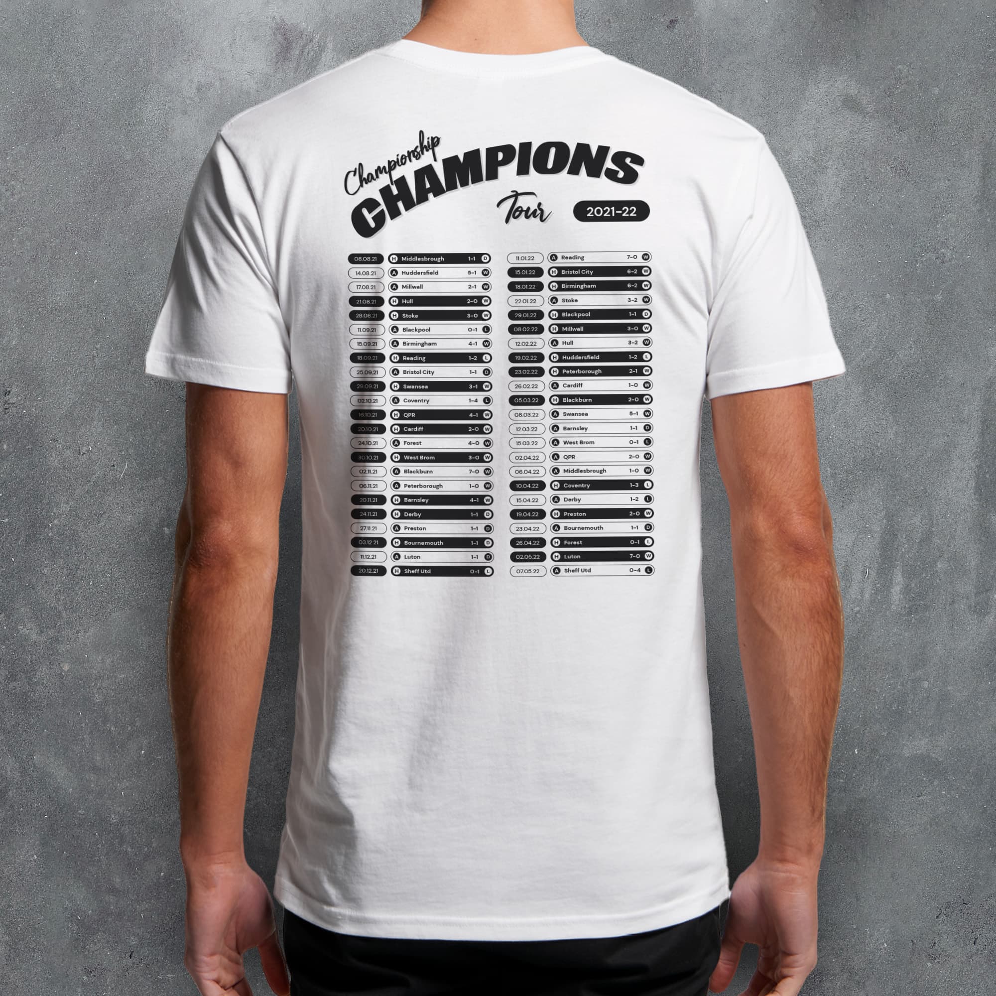 Fulham 2021-22 'That Season' Tour Football T-Shirt