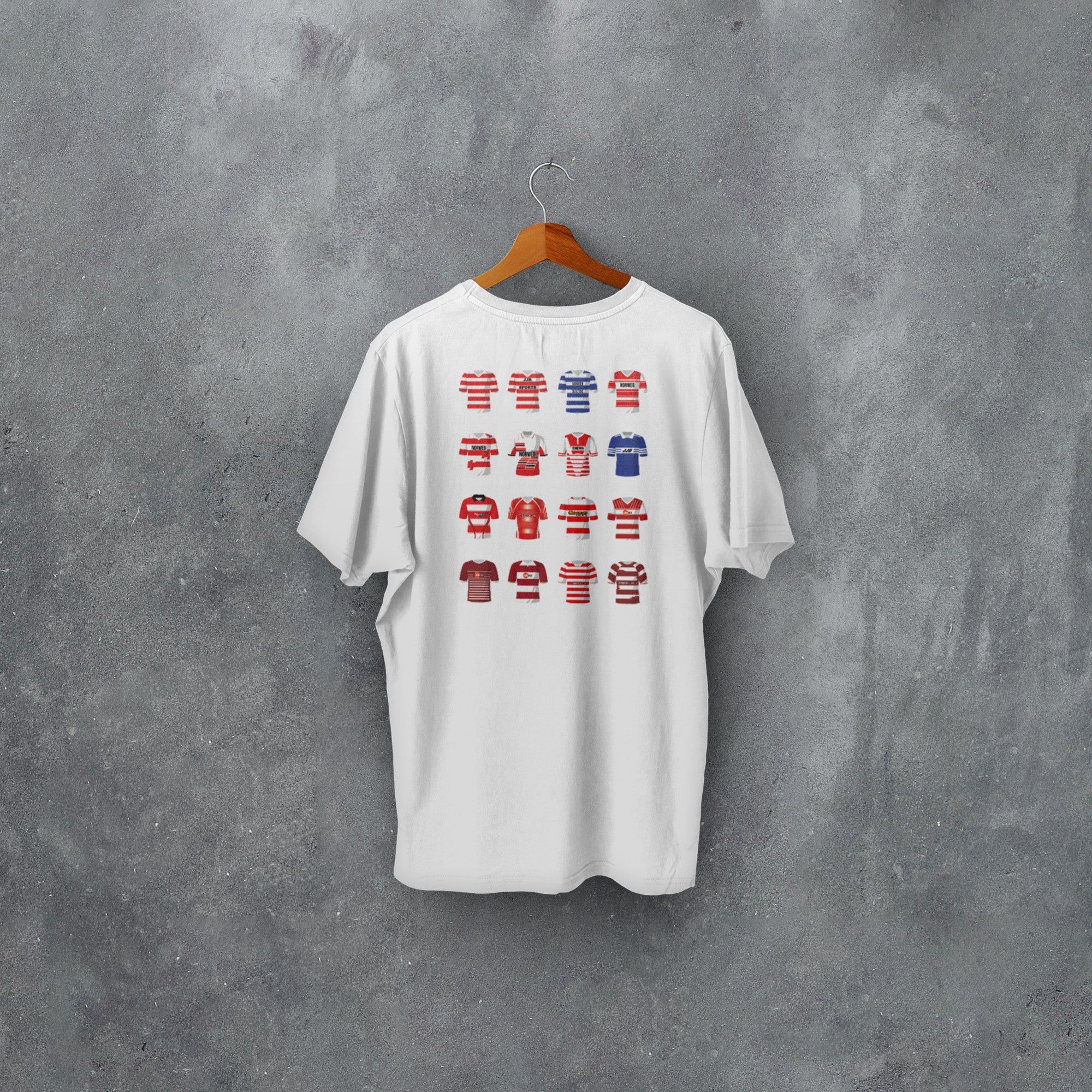 Wigan Rugby League Classic Kits T-Shirt