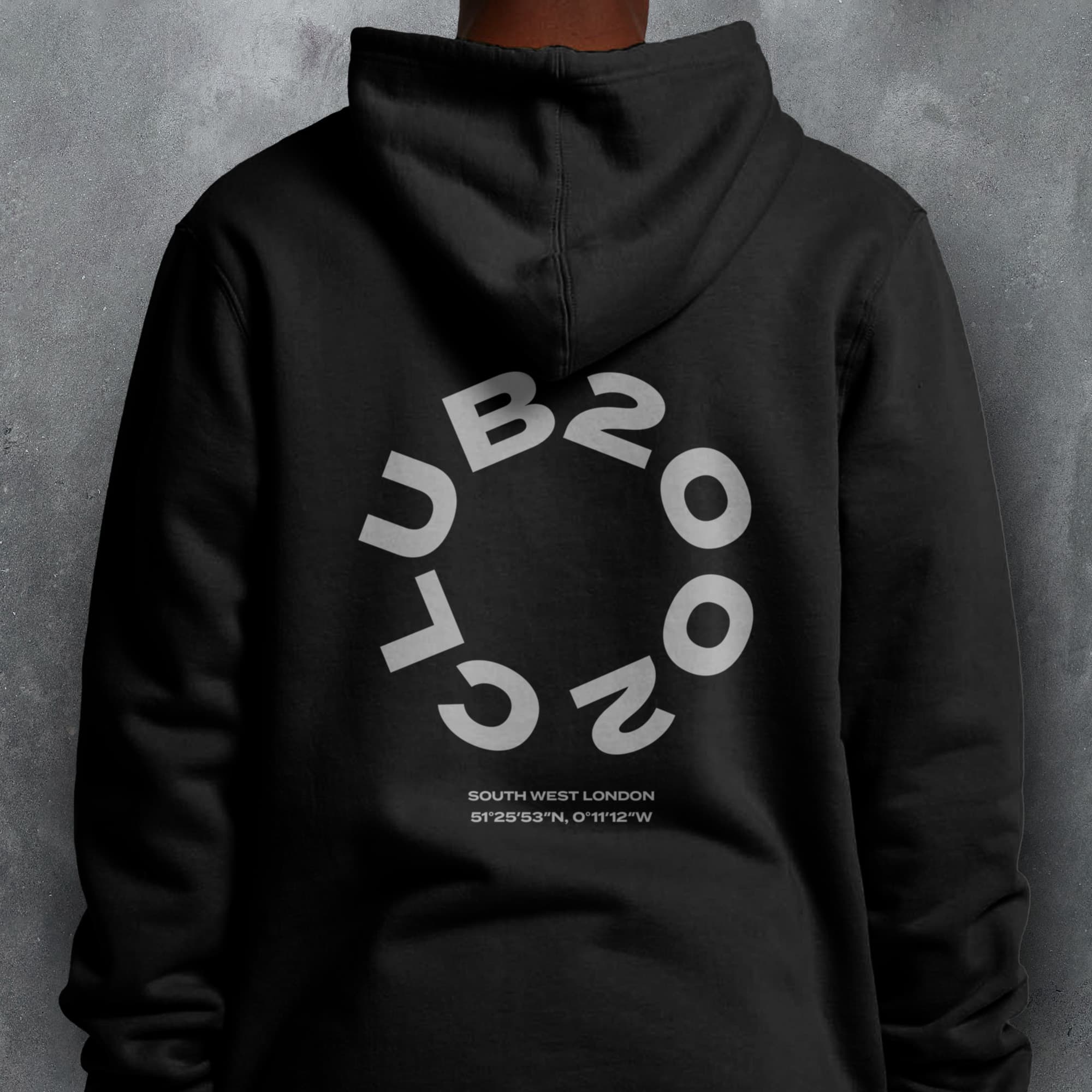 Wimbledon 'Club' Football Hoodie (Circle)