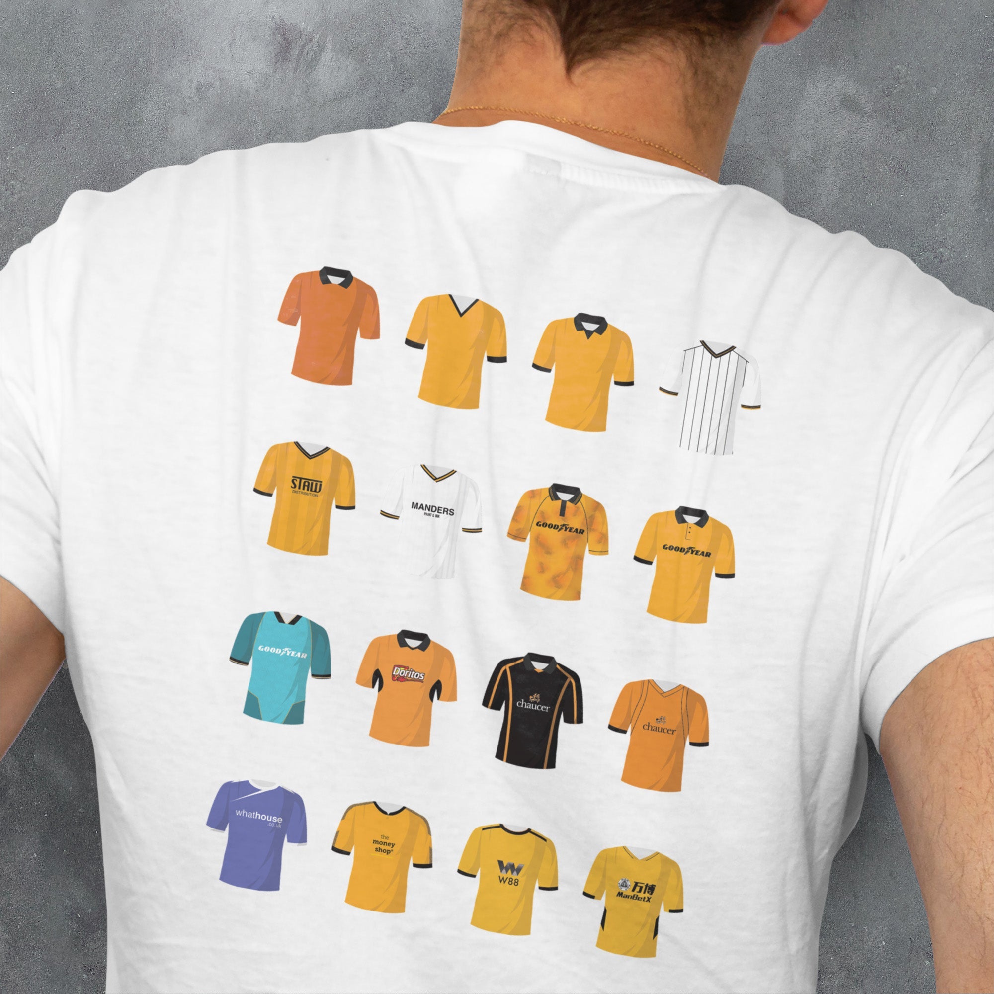 Wolves Classic Kits Football T-Shirt