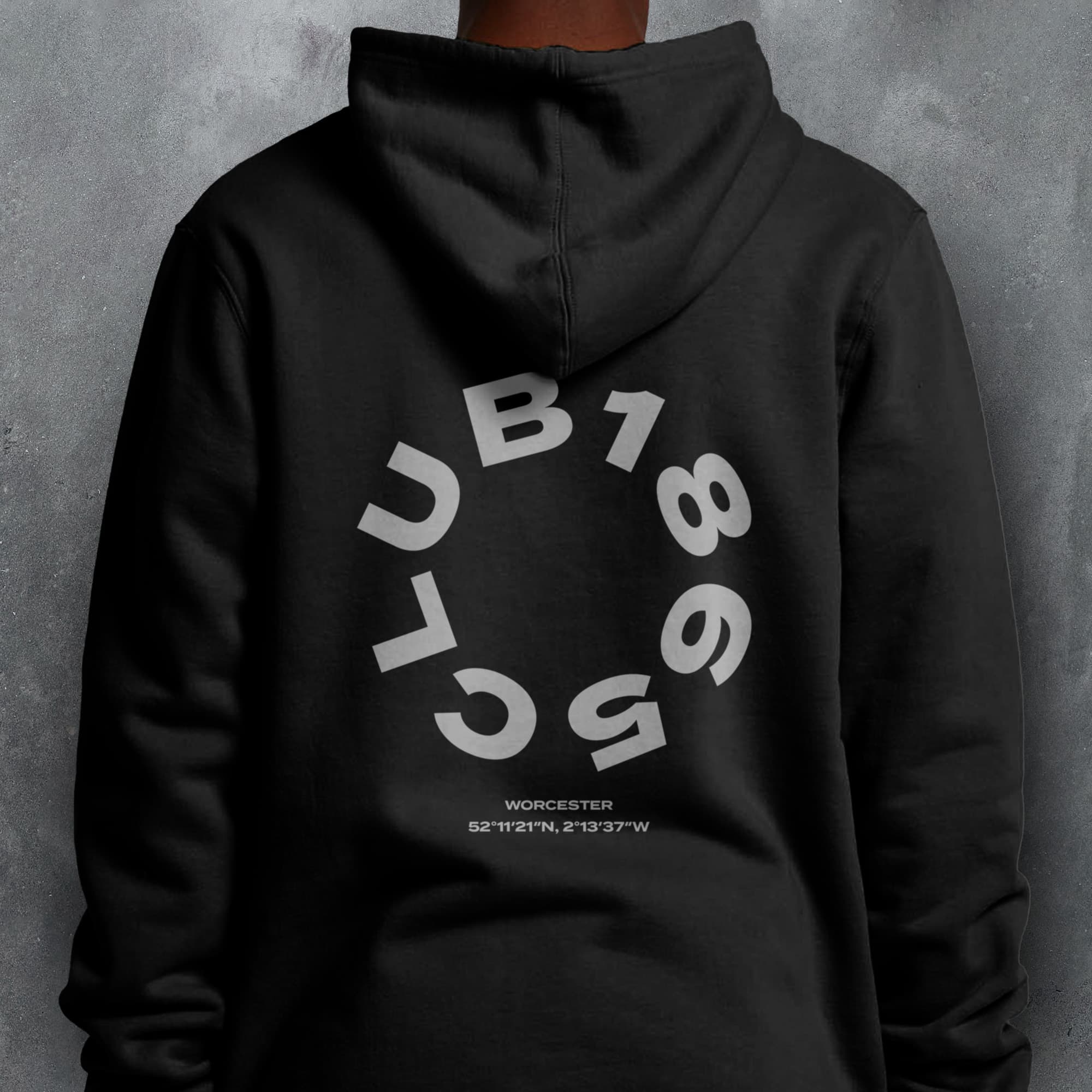 Worcestershire 'Club' Cricket Hoodie (Circle)