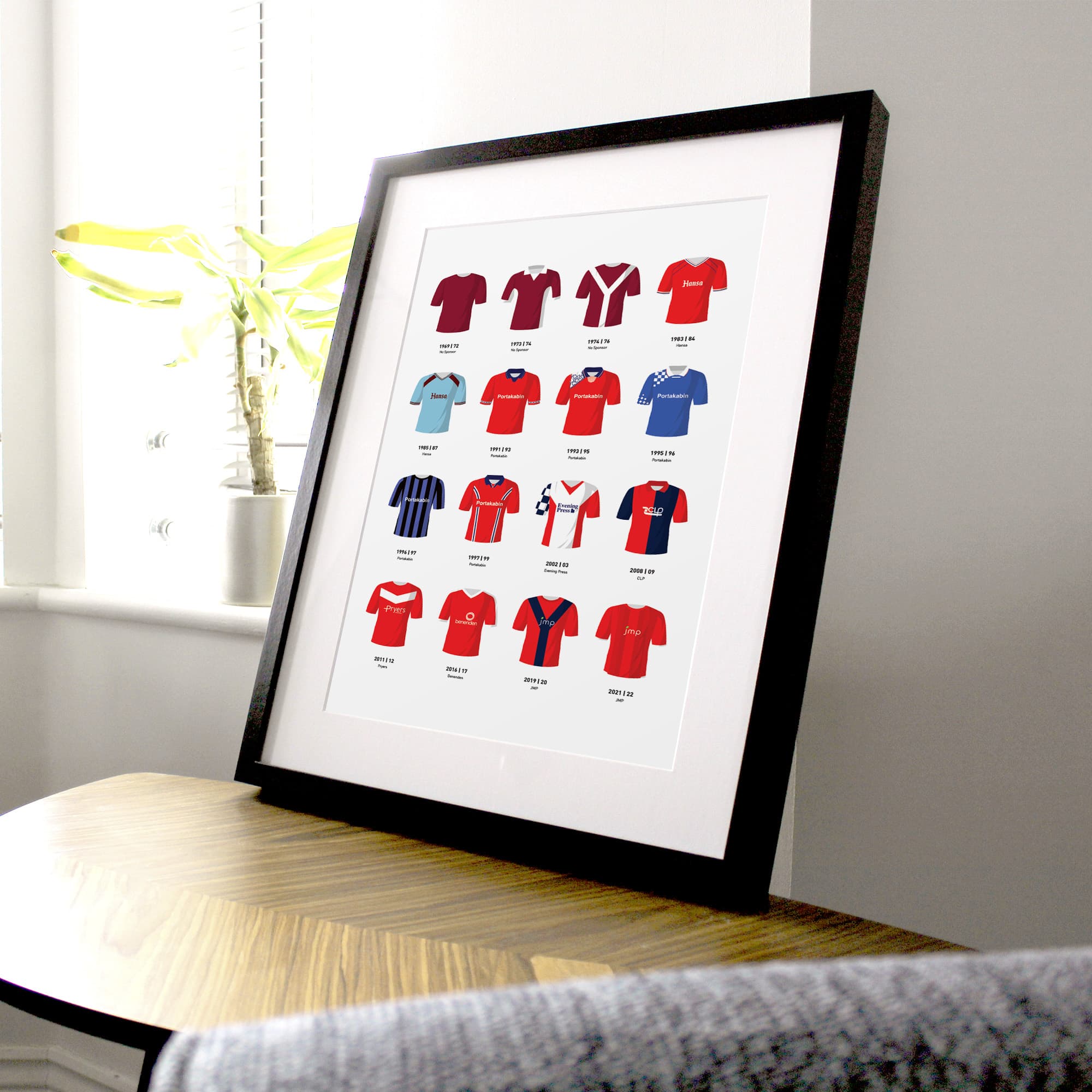 York Classic Kits Football Team Print Good Team On Paper