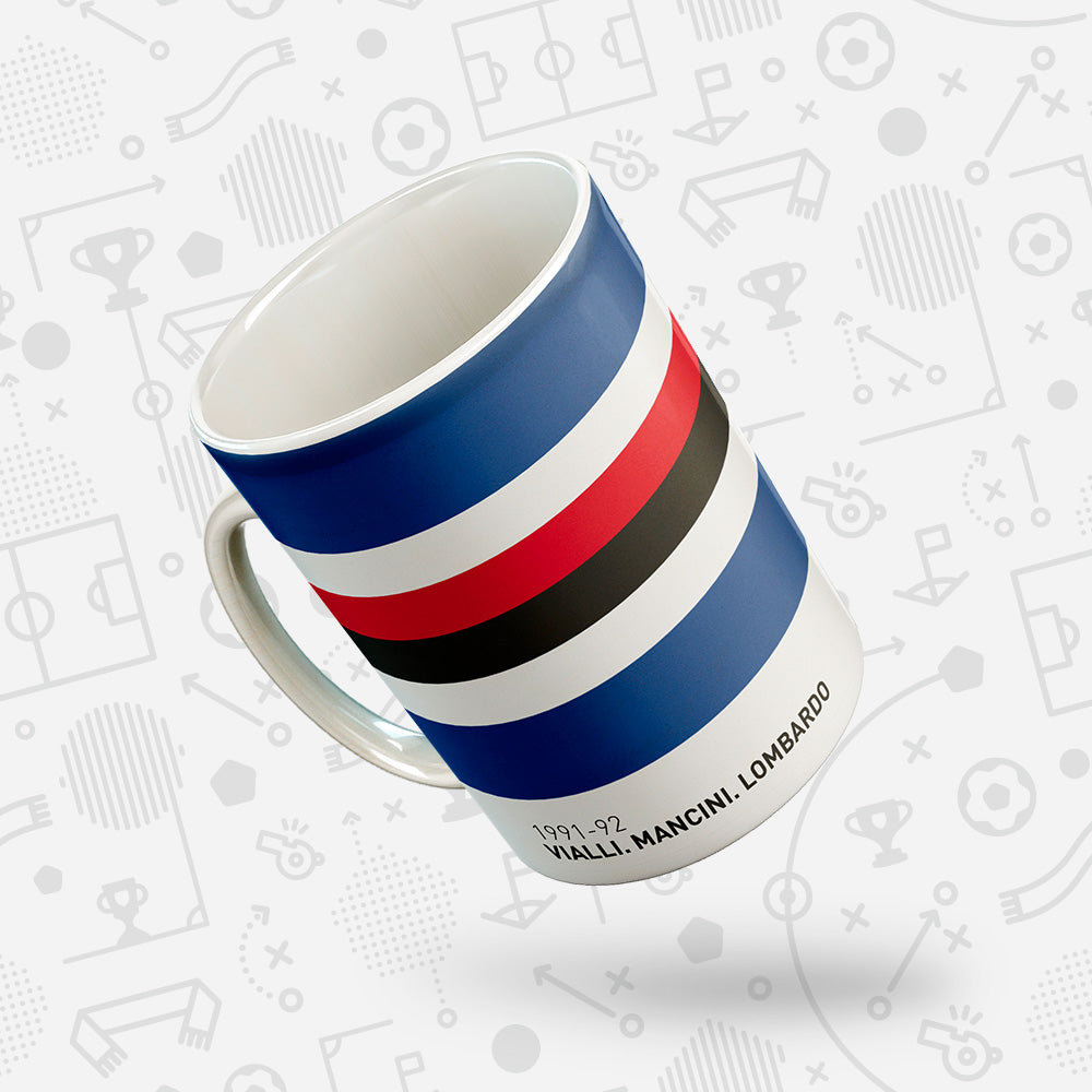 Custom - Sampdoria Better Days Mug Design & Black Medium T-Shirt