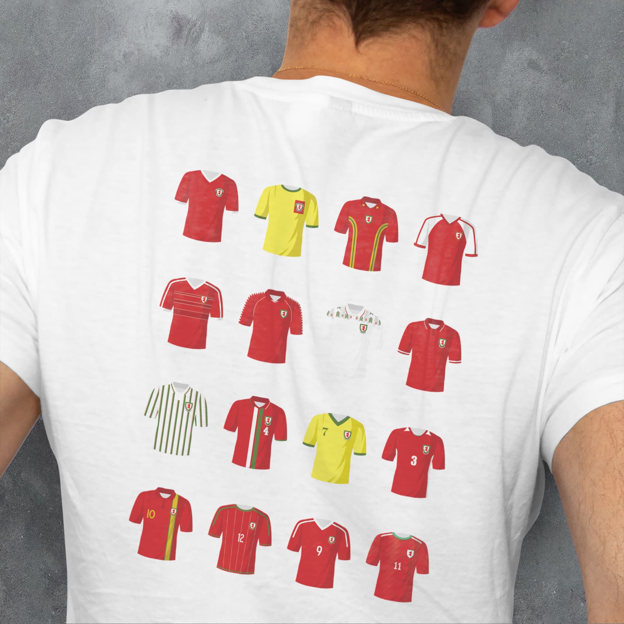Wales Classic Kits Football T-Shirt