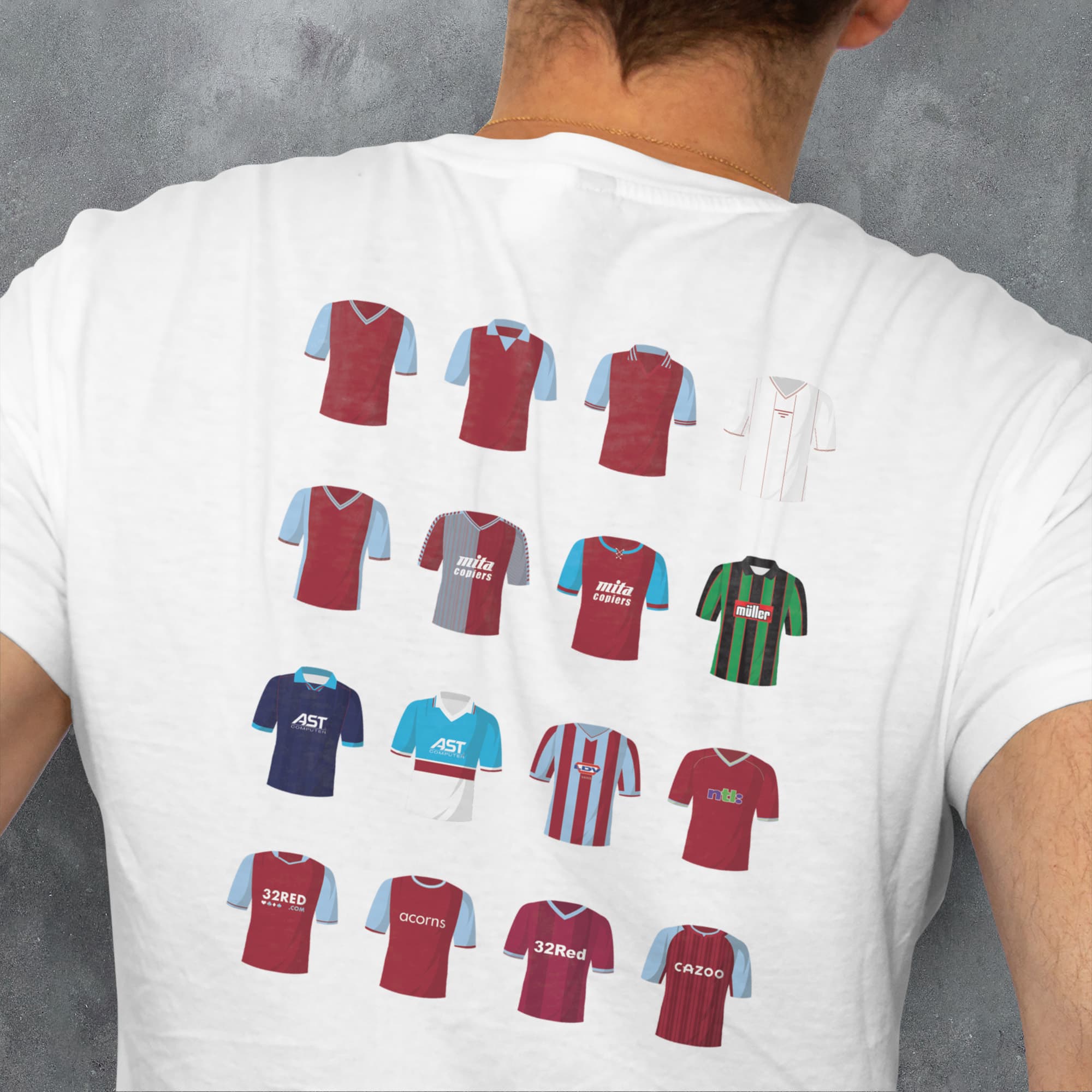 Villa Classic Kits Football T-Shirt
